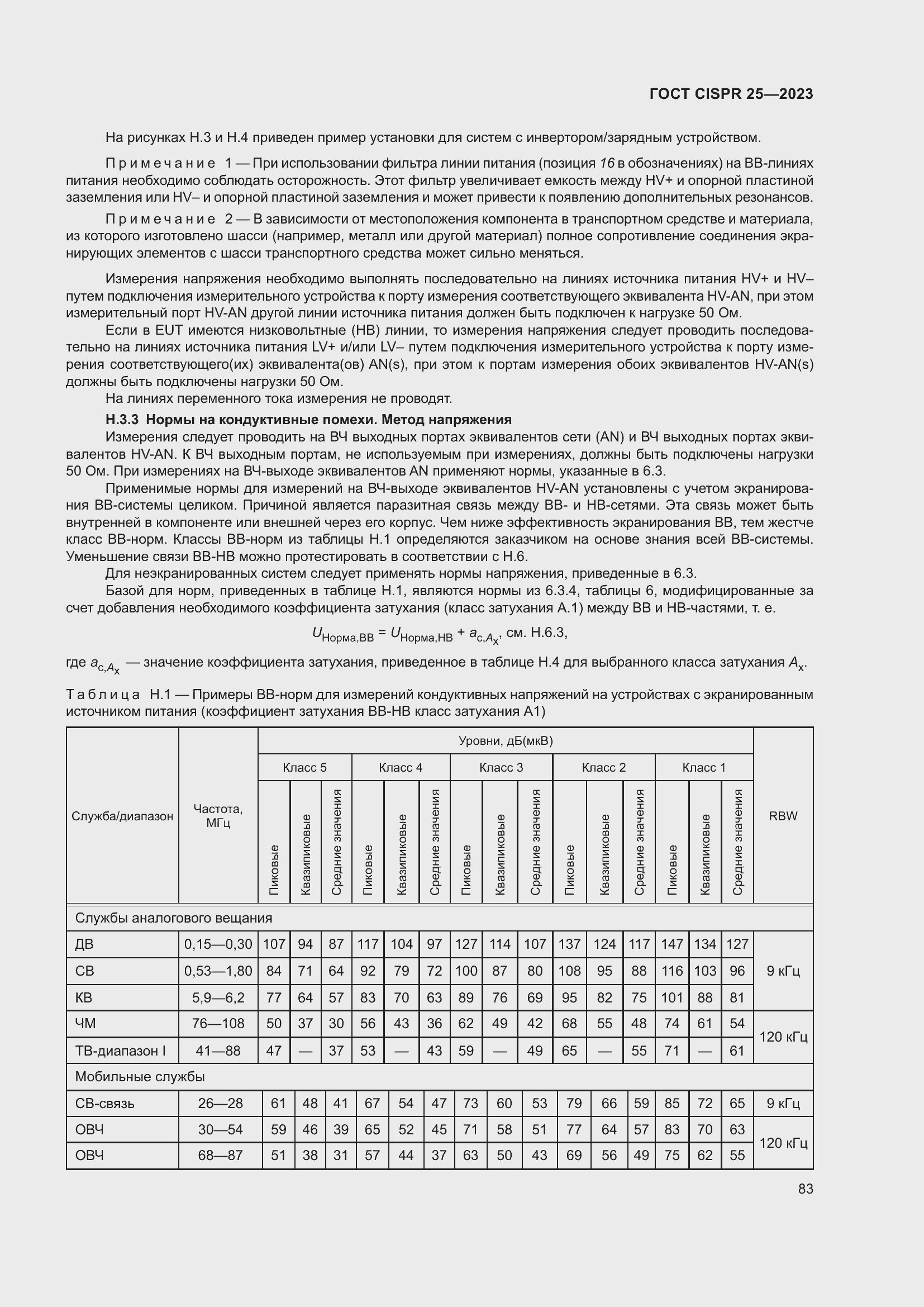 Страница 89 ГОСТ CISPR 25-2023