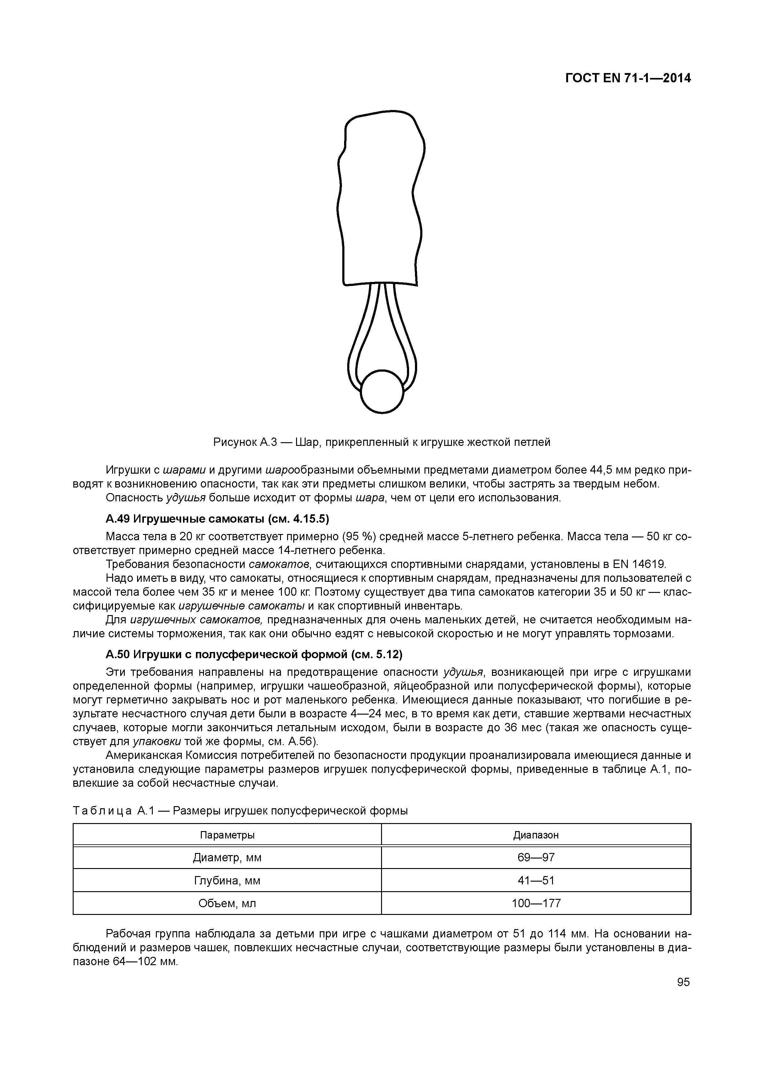 Страница 100 ГОСТ EN 71-1-2014