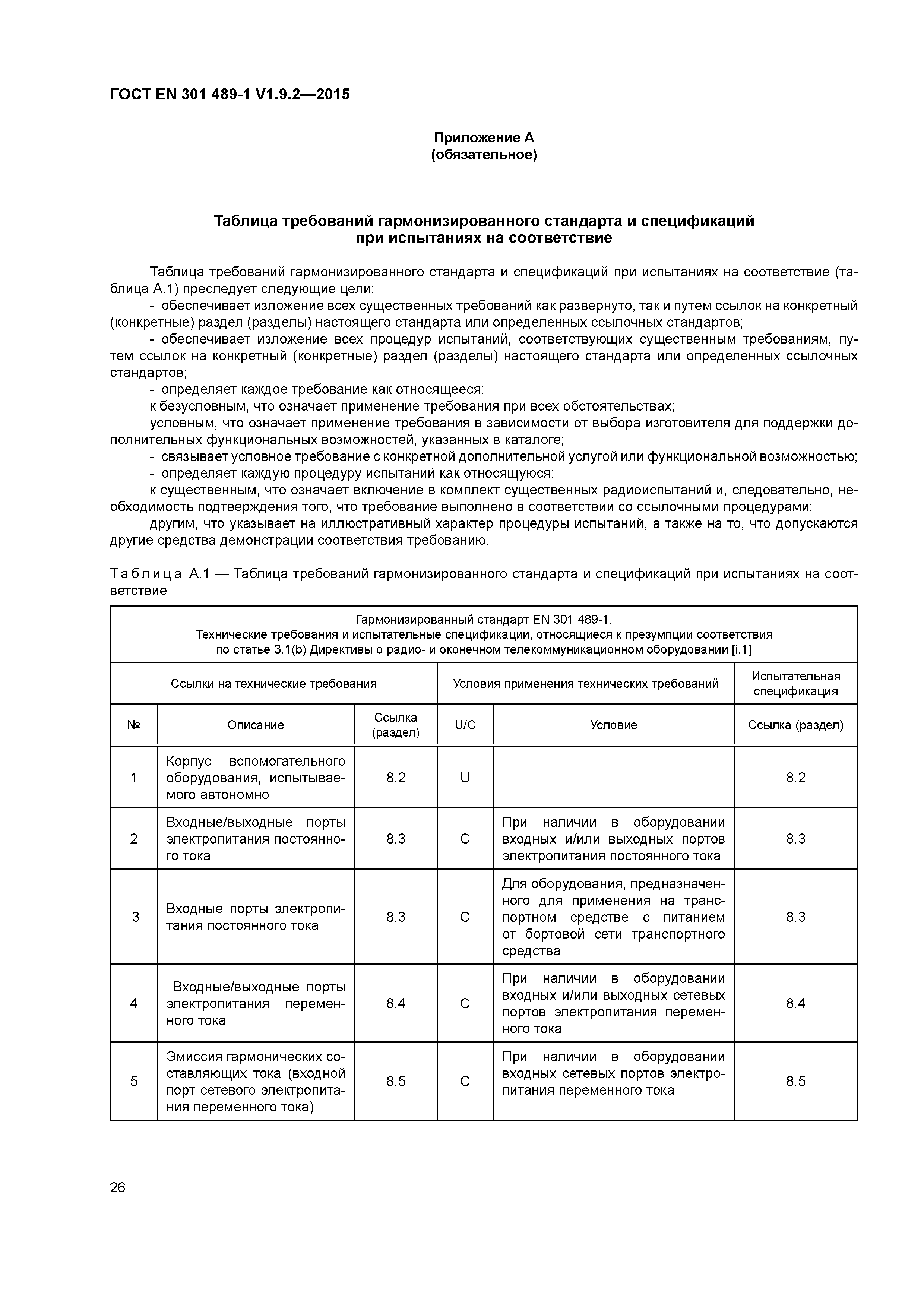 Страница 33 ГОСТ EN 301 489-1 V1.9.2-2015