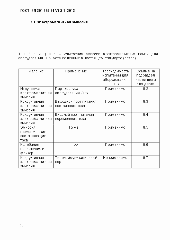 Страница 19 ГОСТ EN 301 489-34 V.1.3.1-2013