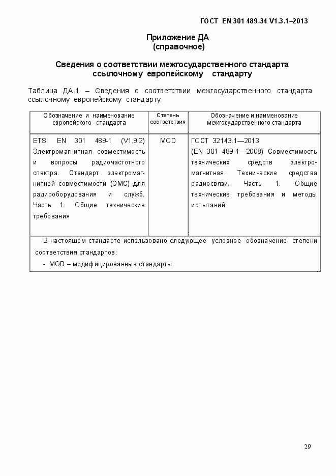 Страница 36 ГОСТ EN 301 489-34 V.1.3.1-2013