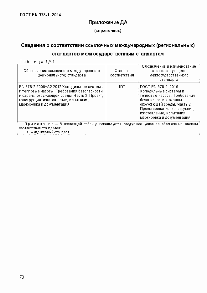 Страница 75 ГОСТ EN 378-1-2014