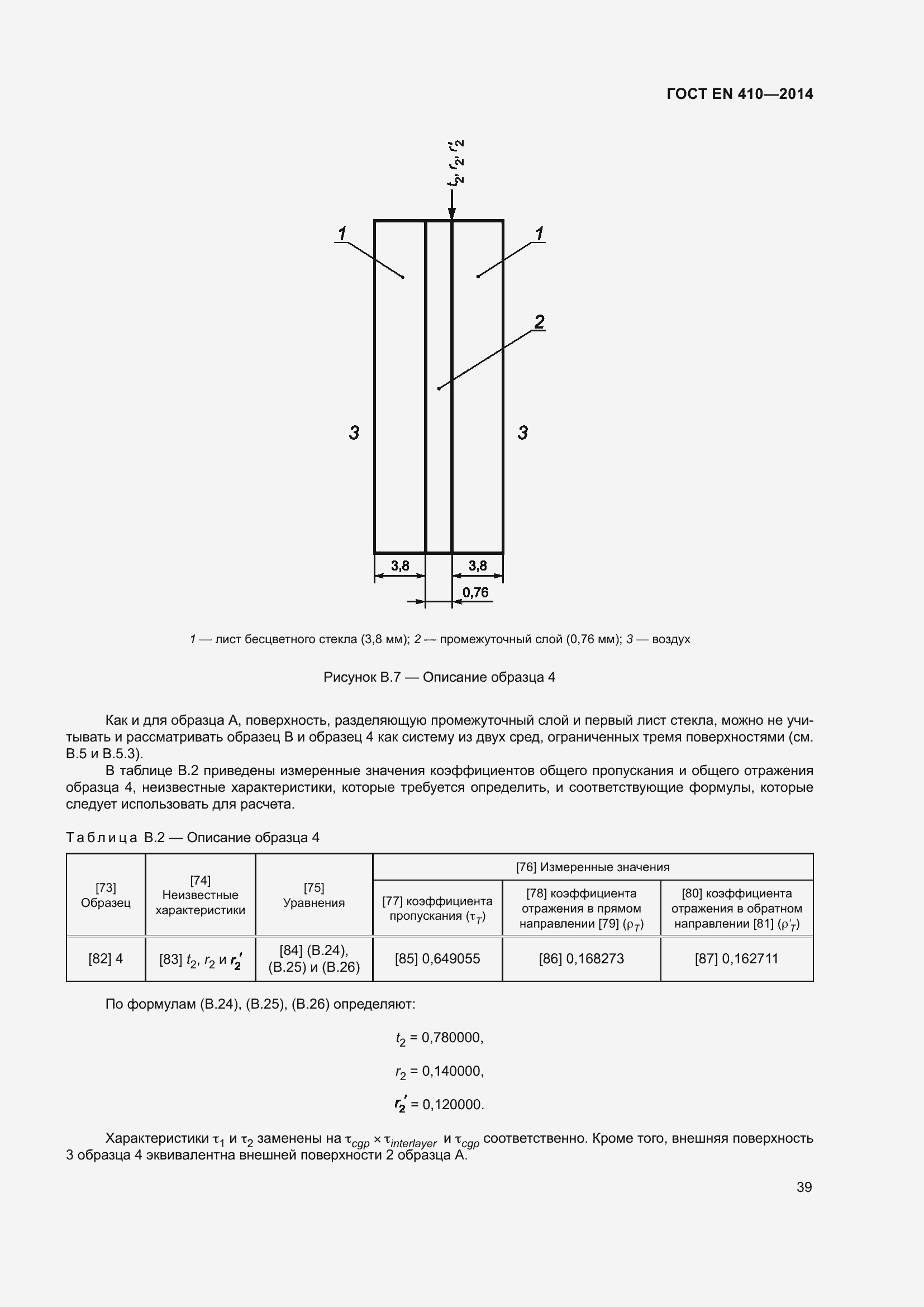Страница 46 ГОСТ EN 410-2014