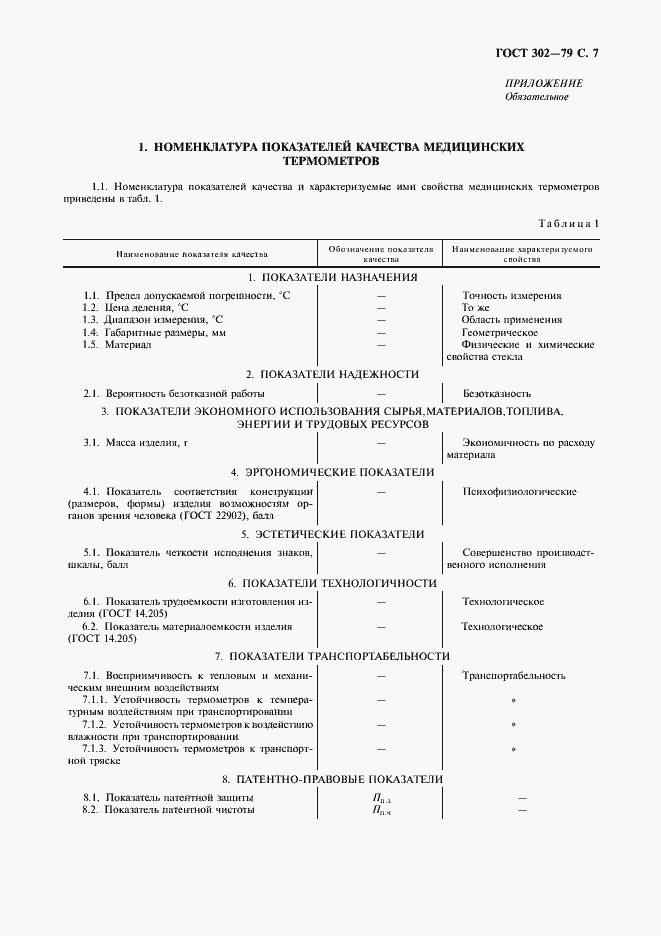 Страница 8 ГОСТ 302-79