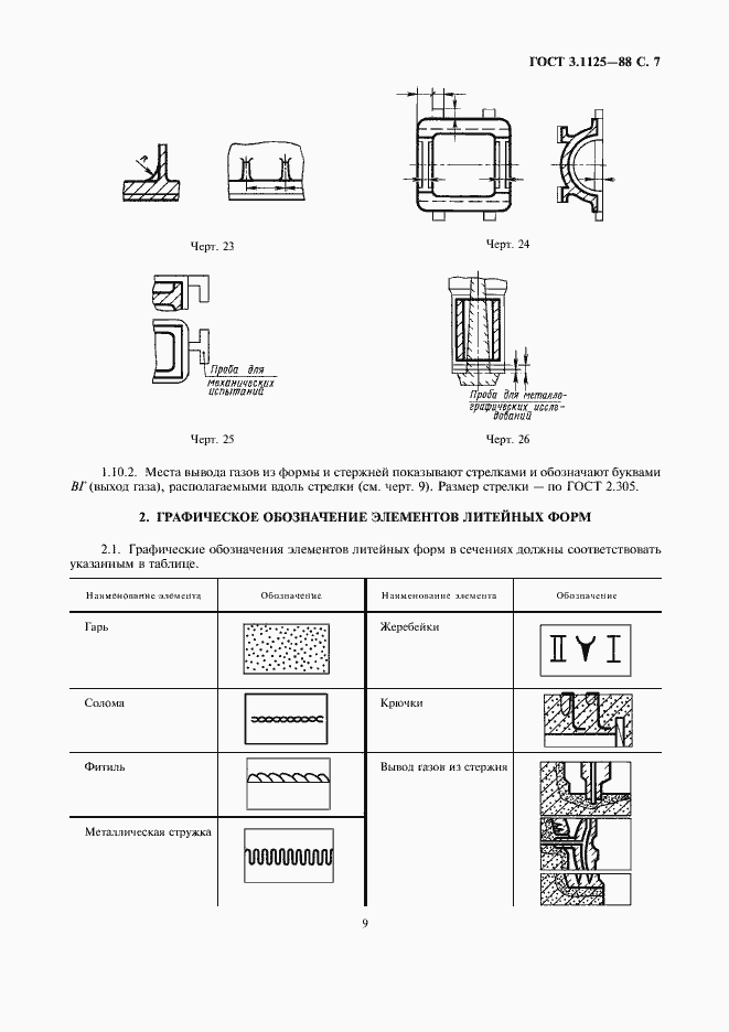 Страница 9 ГОСТ 3.1125-88