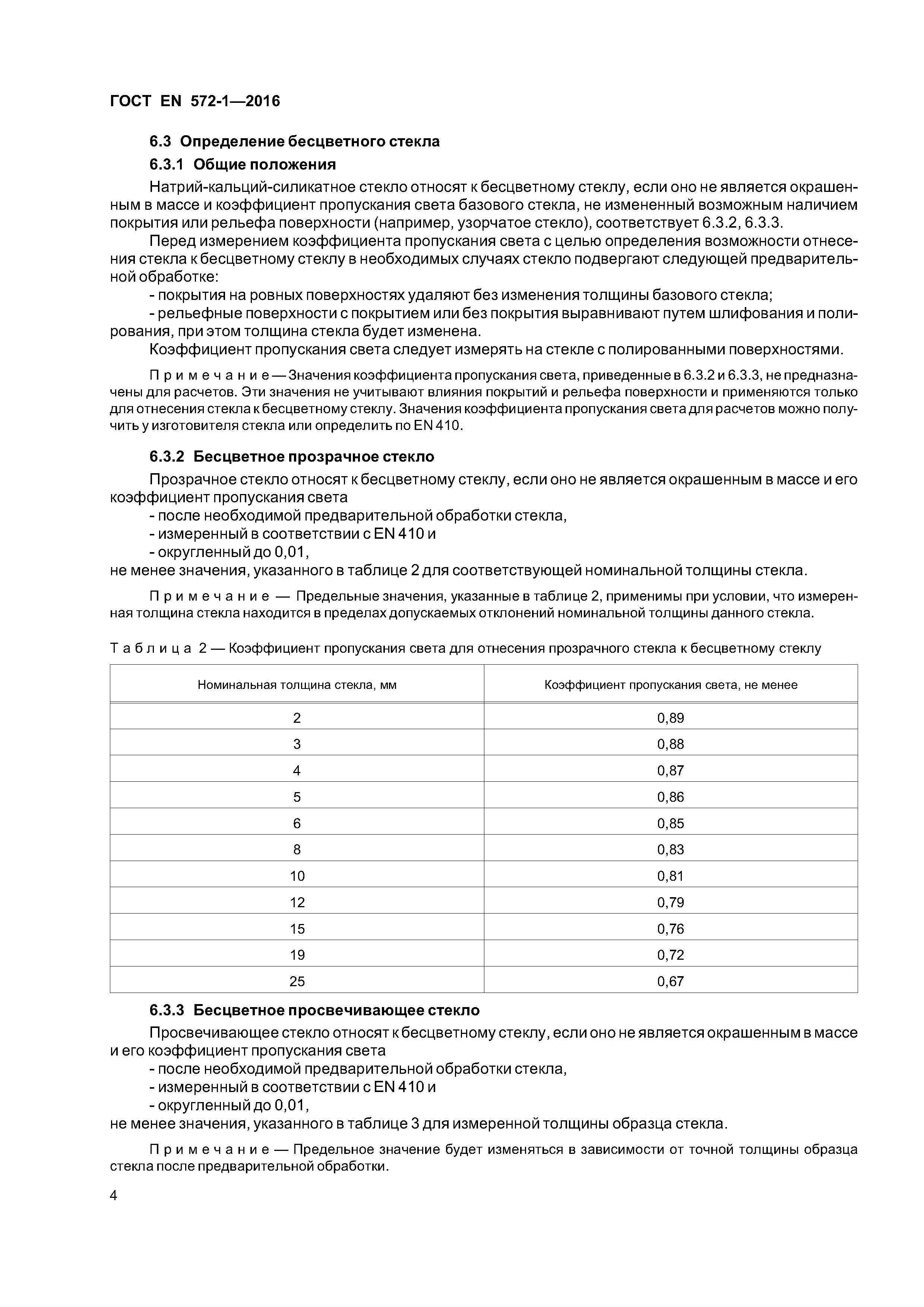 Страница 8 ГОСТ EN 572-1-2016