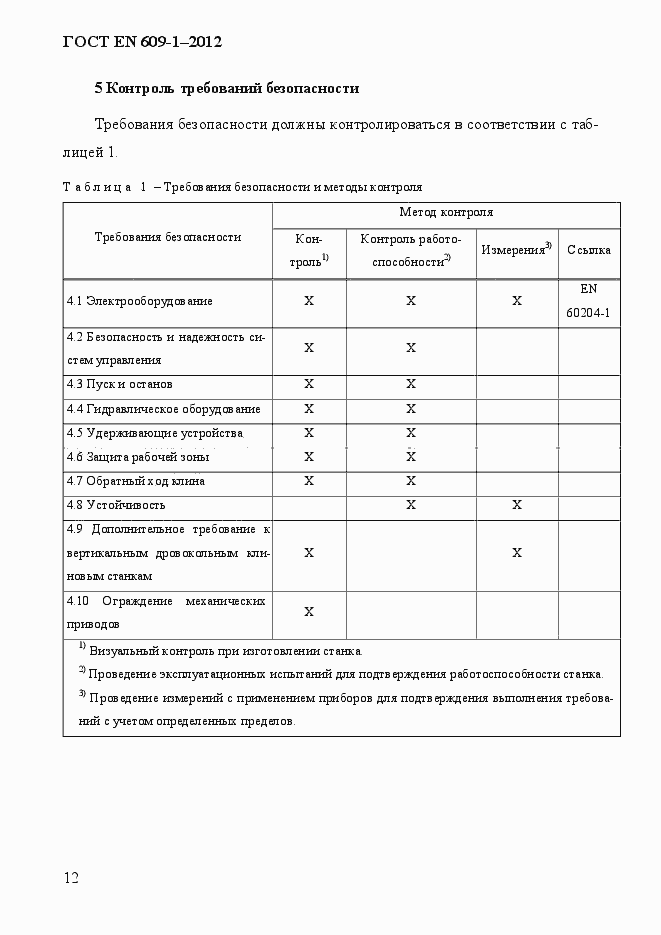 Страница 18 ГОСТ EN 609-1-2012