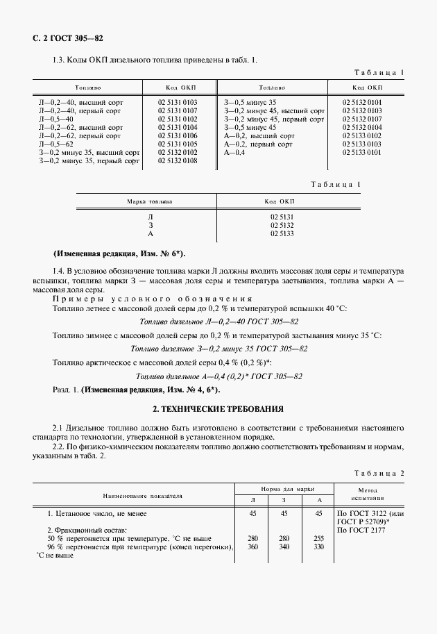 Страница 5 ГОСТ 305-82