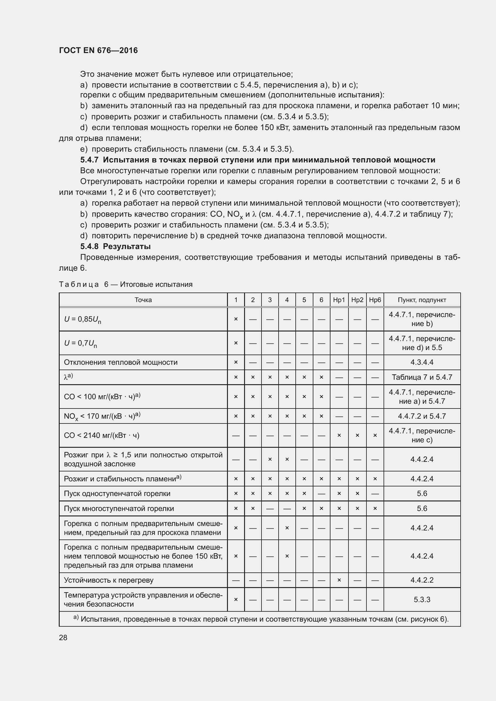 Страница 15 ГОСТ EN 676-2016