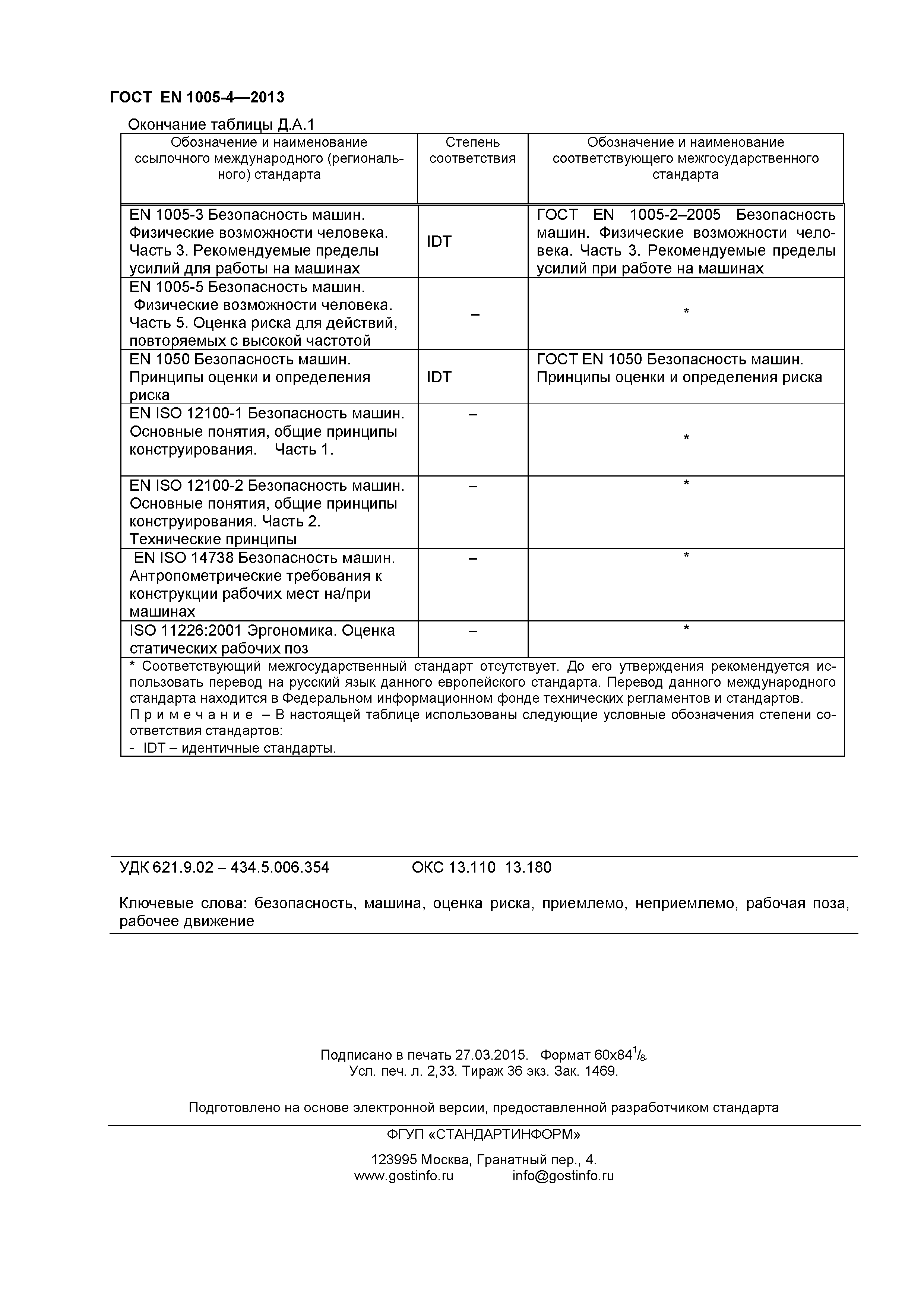 Страница 20 ГОСТ EN 1005-4-2013
