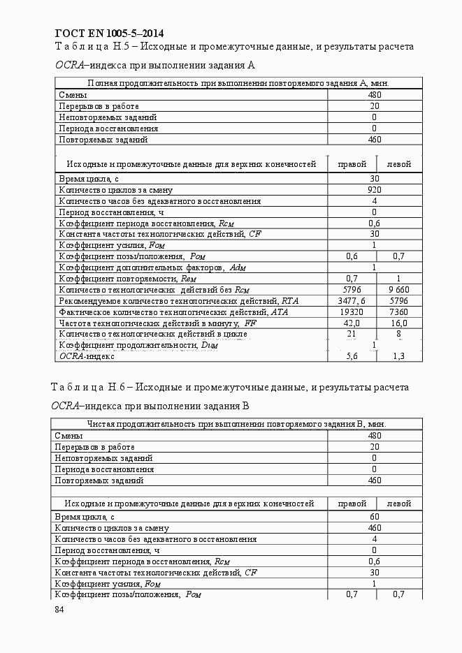 Страница 92 ГОСТ EN 1005-5-2014