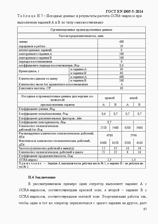 Страница 95 ГОСТ EN 1005-5-2014