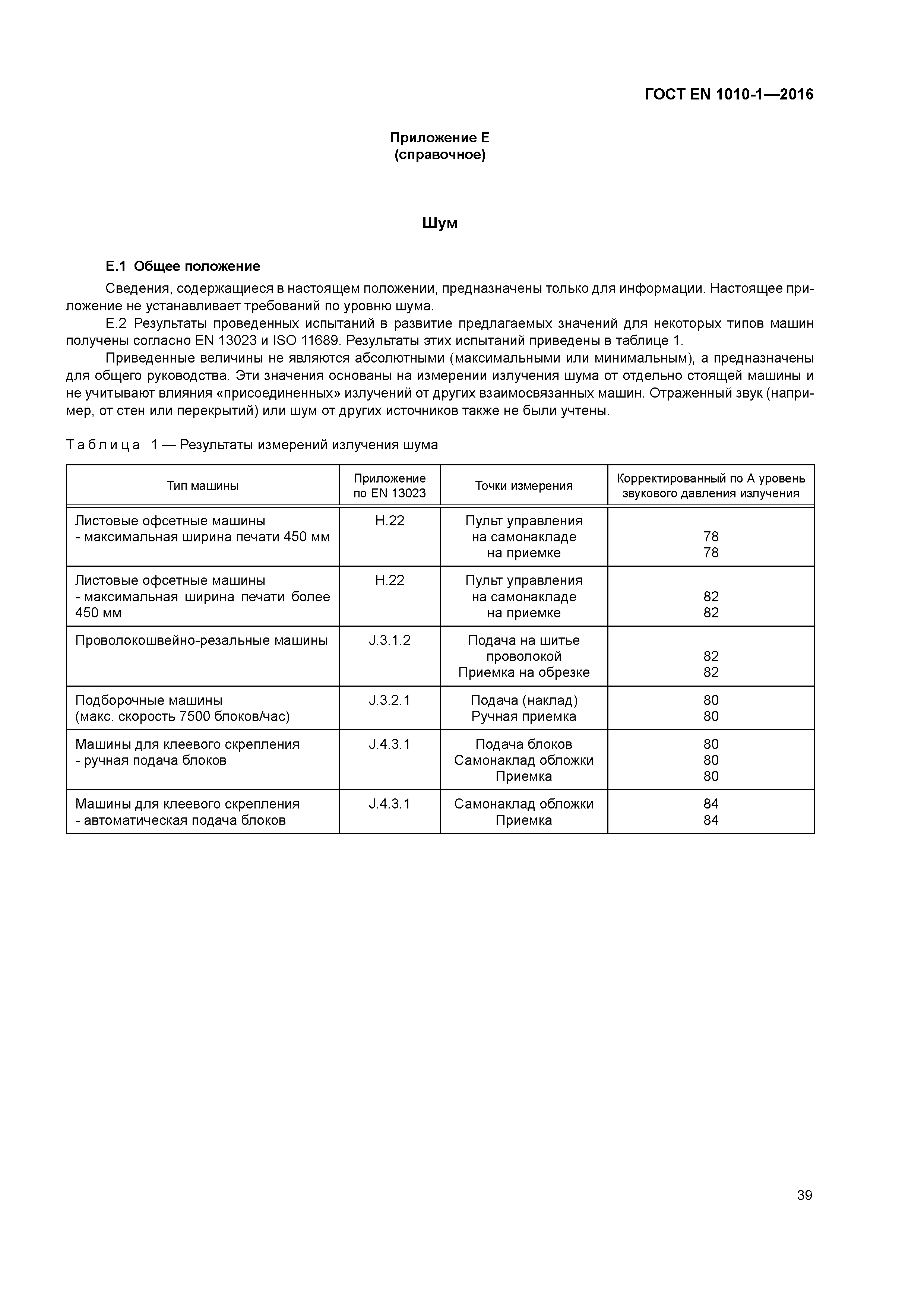 Страница 44 ГОСТ EN 1010-1-2016