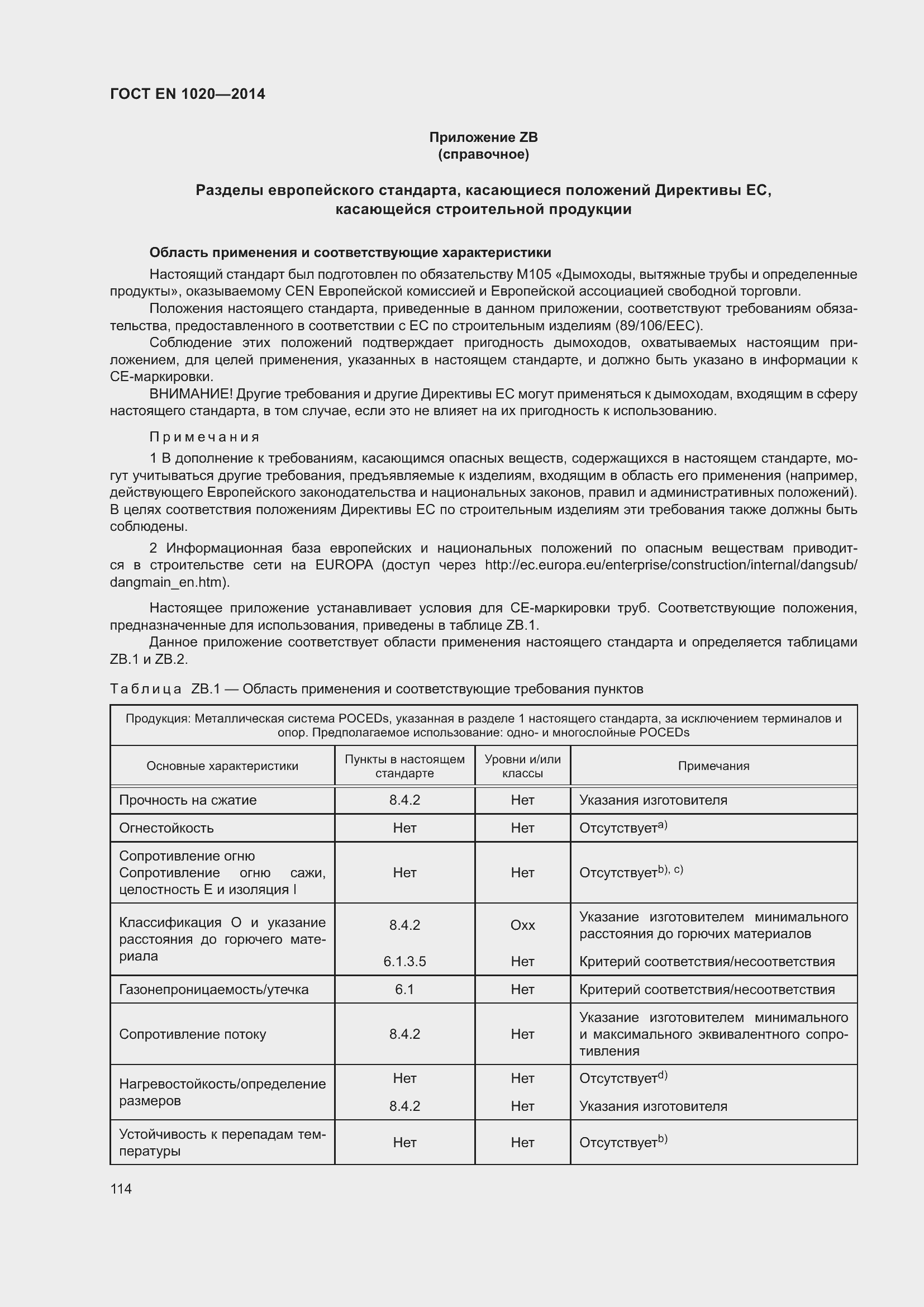 Страница 120 ГОСТ EN 1020-2014