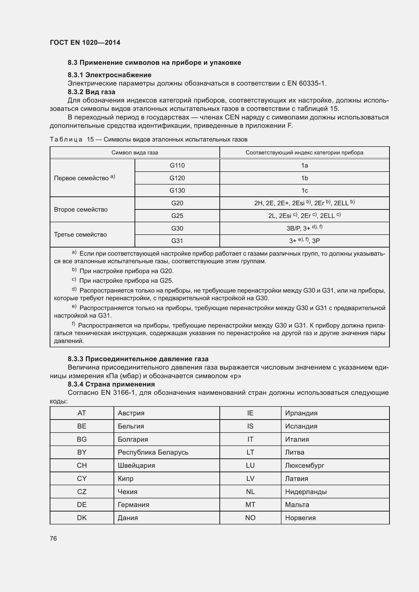 Страница 82 ГОСТ EN 1020-2014