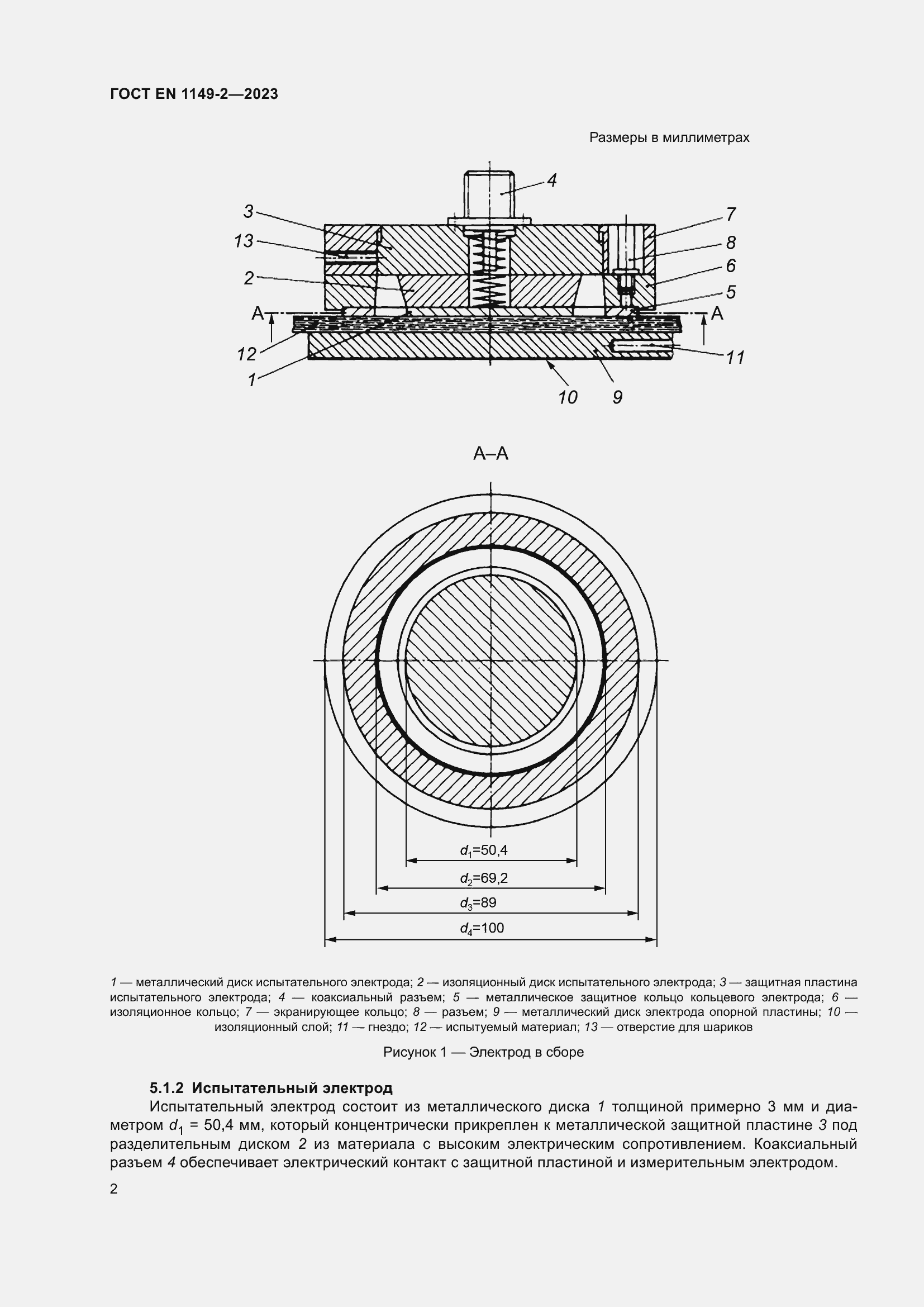 Страница 9 ГОСТ EN 1149-2-2023