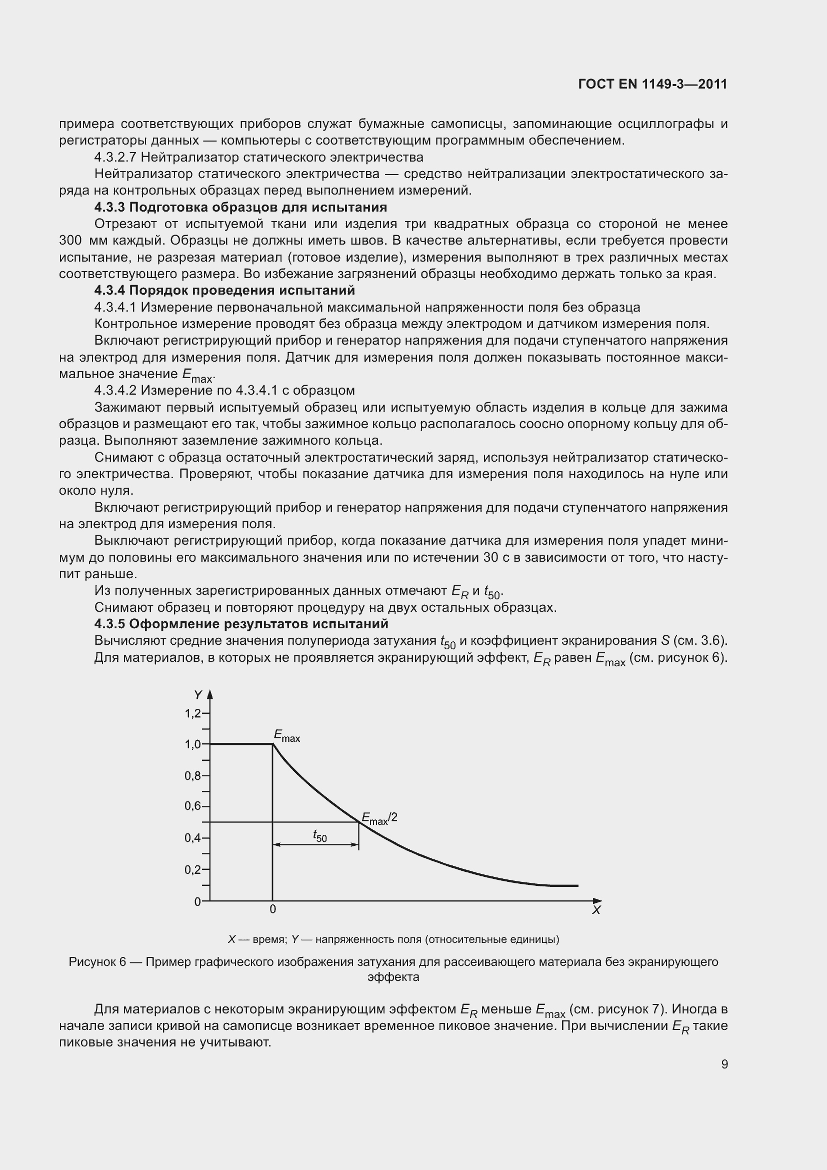 Страница 13 ГОСТ EN 1149-3-2011
