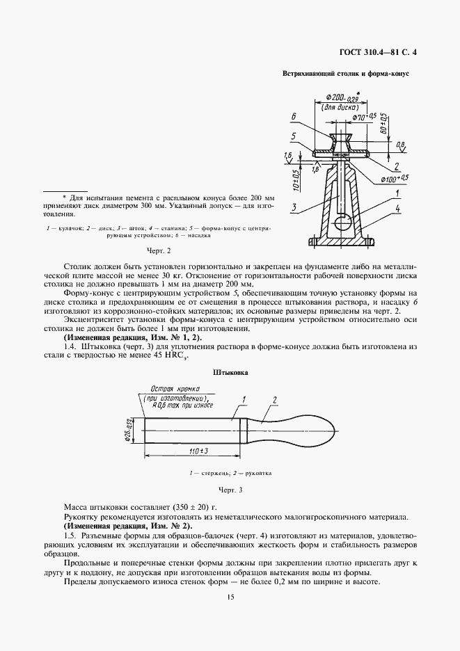 Страница 4 ГОСТ 310.4-81