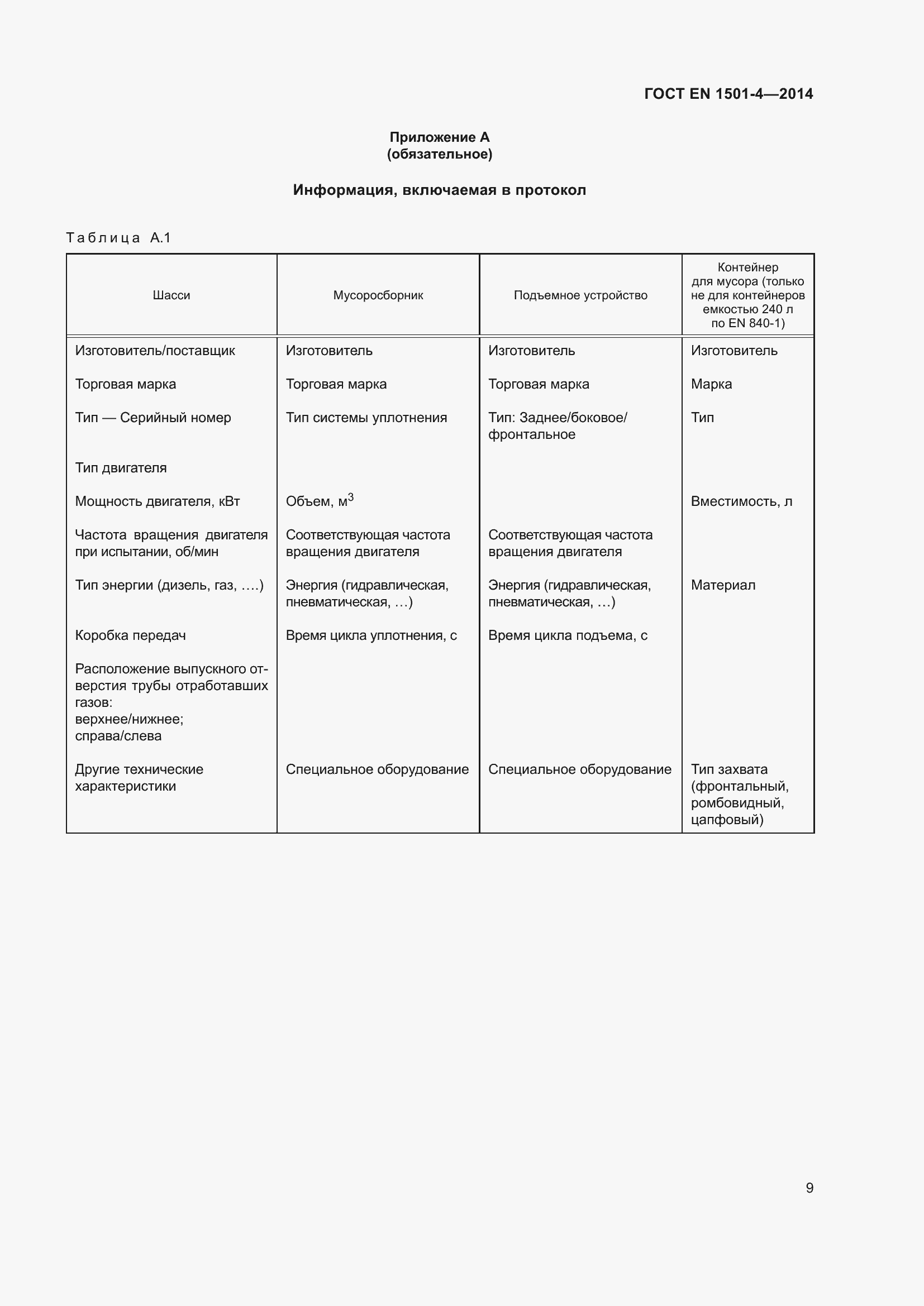 Страница 15 ГОСТ EN 1501-4-2014