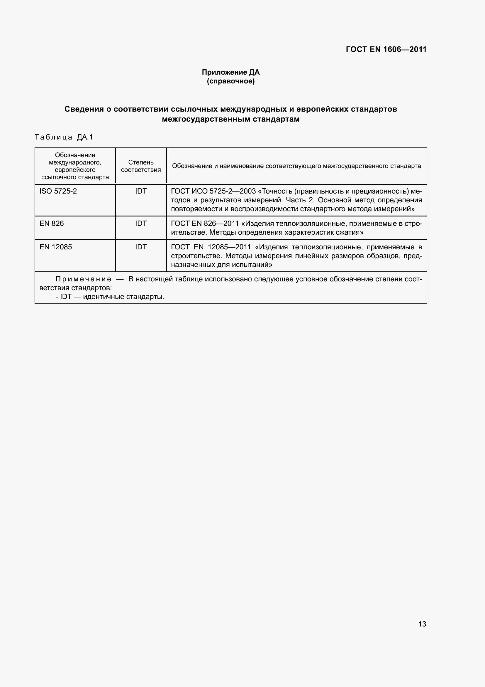 Страница 18 ГОСТ EN 1606-2011