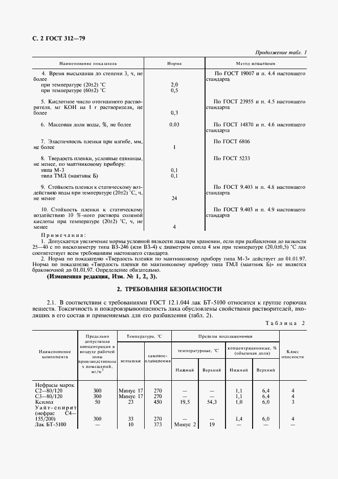 Страница 4 ГОСТ 312-79