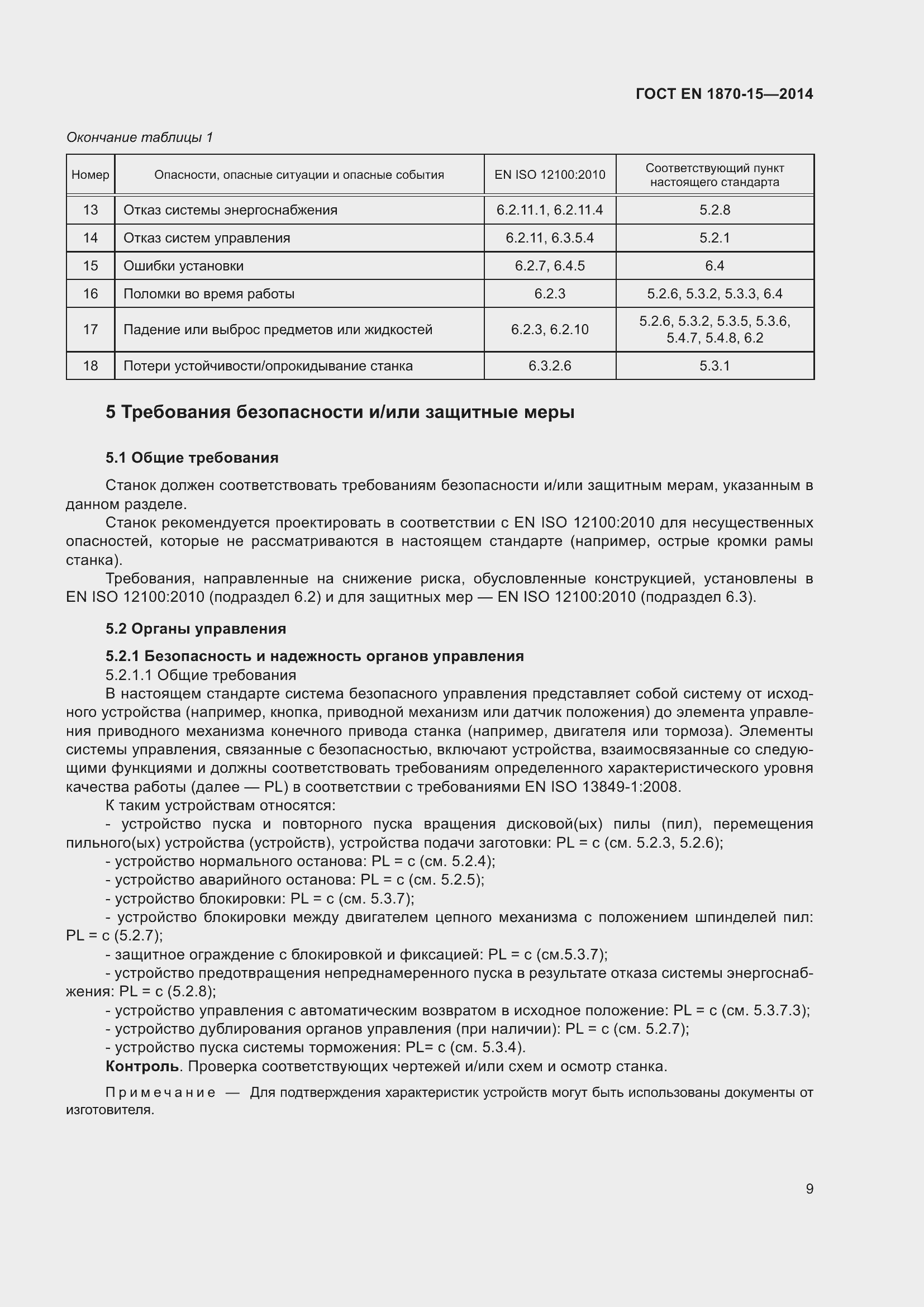 Страница 15 ГОСТ EN 1870-15-2014