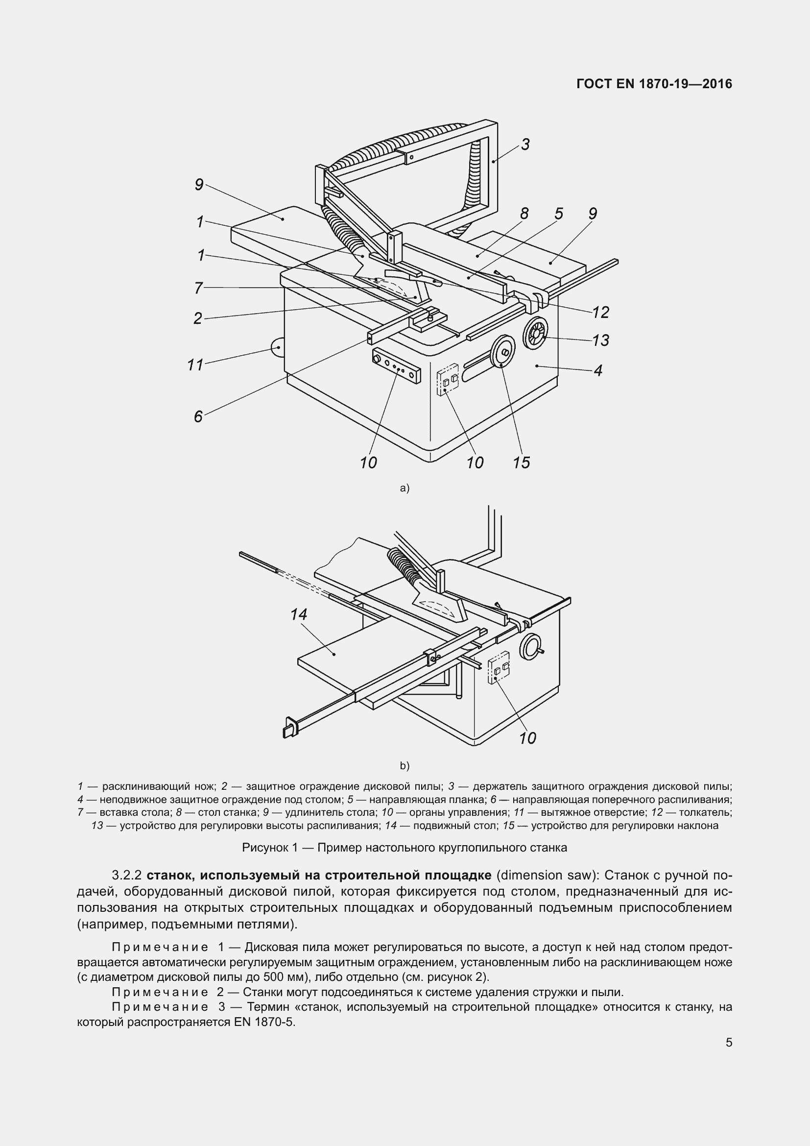 Страница 11 ГОСТ EN 1870-19-2016