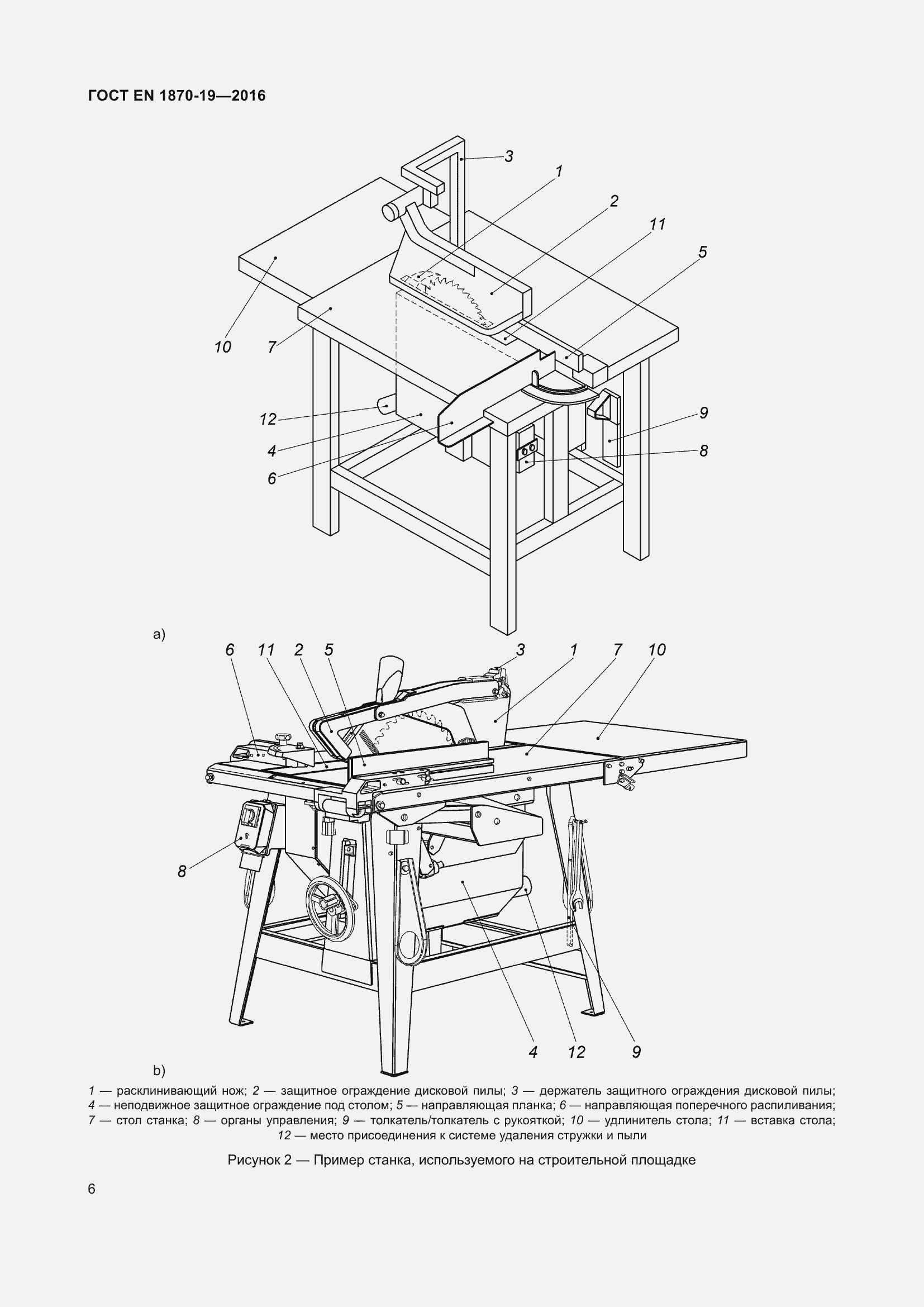 Страница 12 ГОСТ EN 1870-19-2016