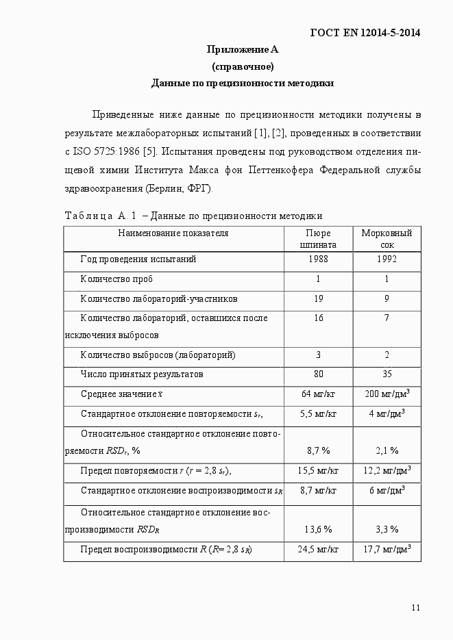 Страница 15 ГОСТ EN 12014-5-2014