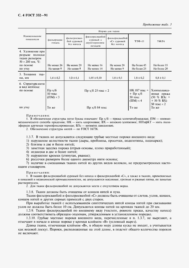 Страница 5 ГОСТ 332-91