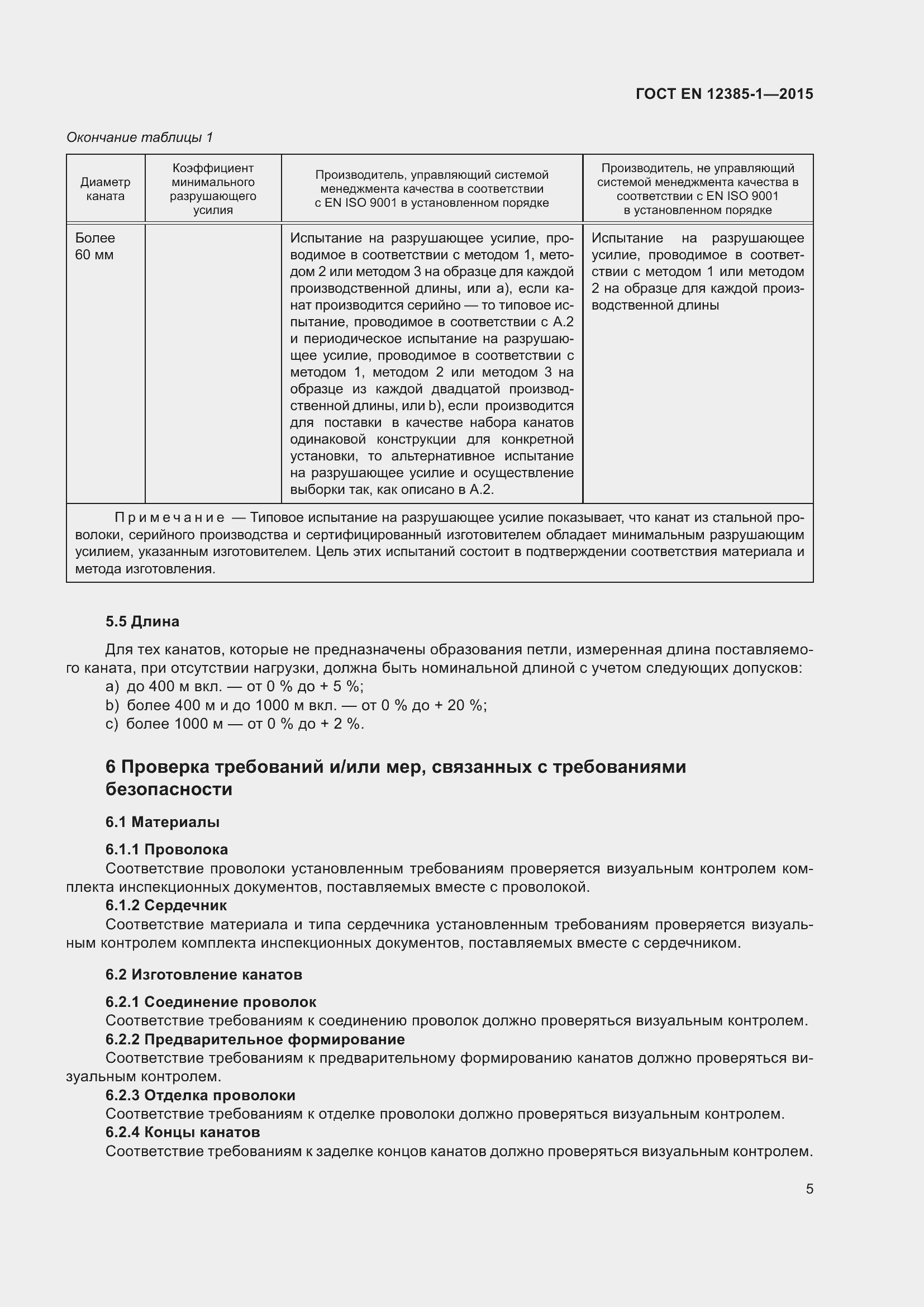 Страница 10 ГОСТ EN 12385-1-2015