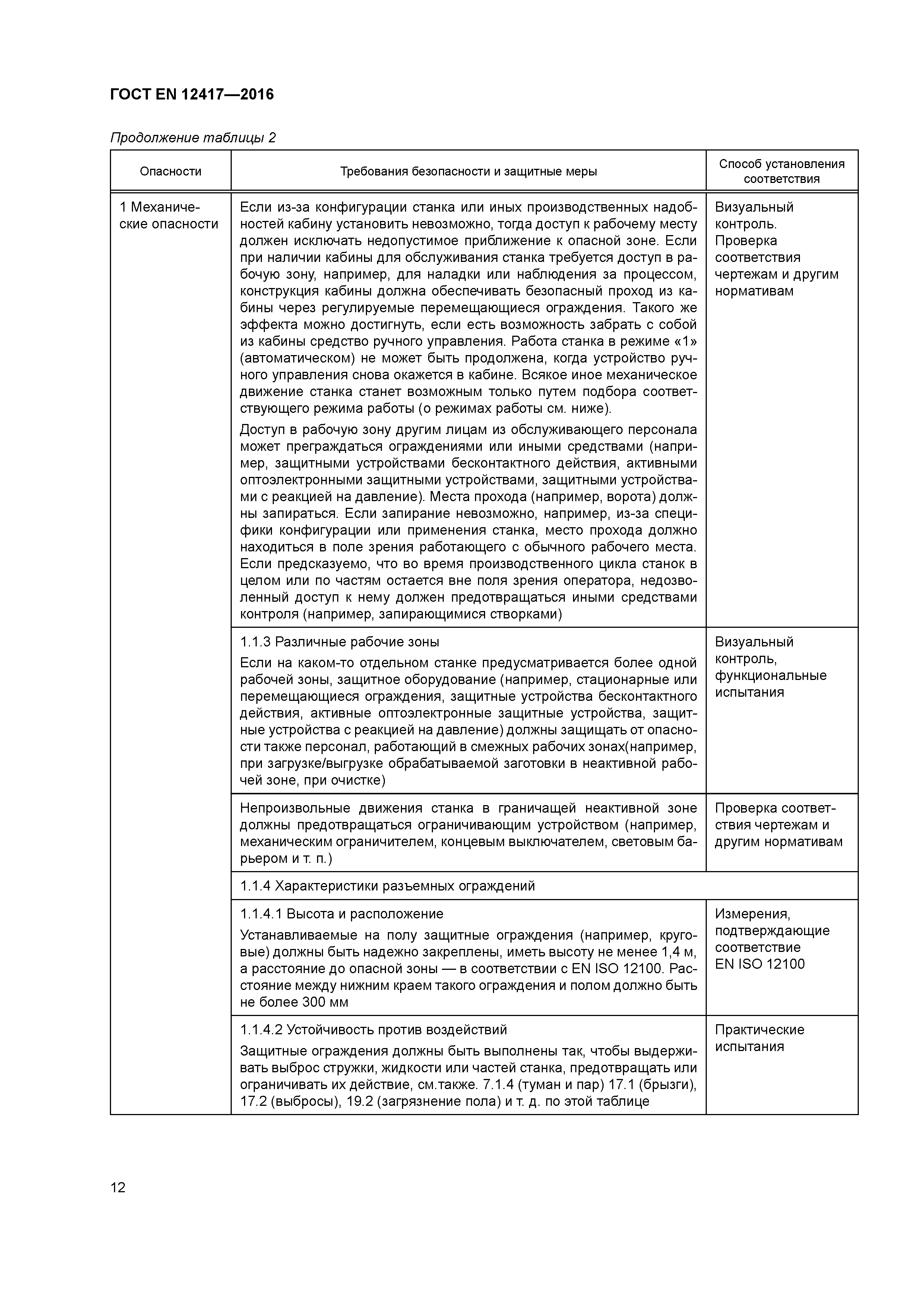 Страница 16 ГОСТ EN 12417-2016