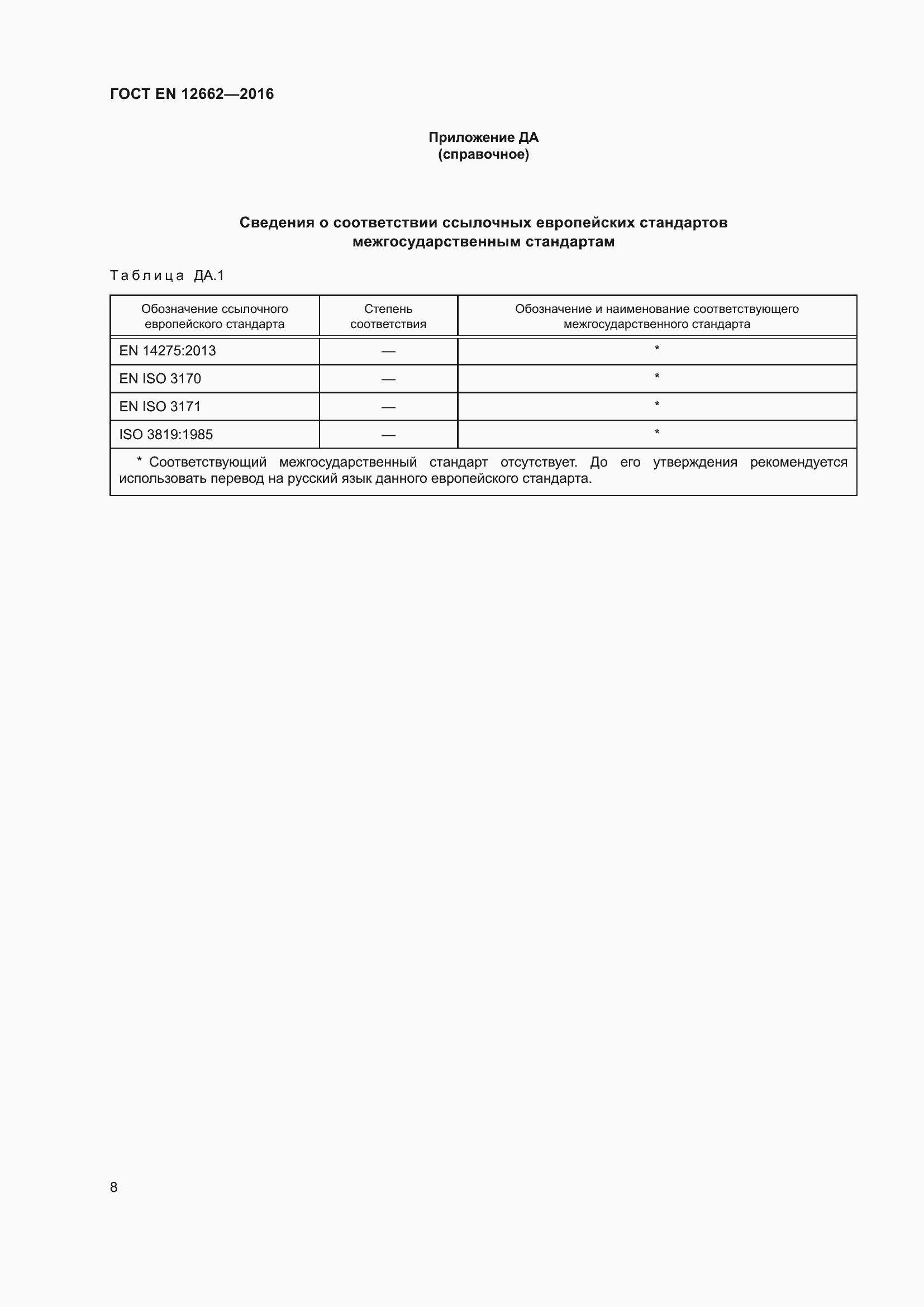 Страница 14 ГОСТ EN 12662-2016