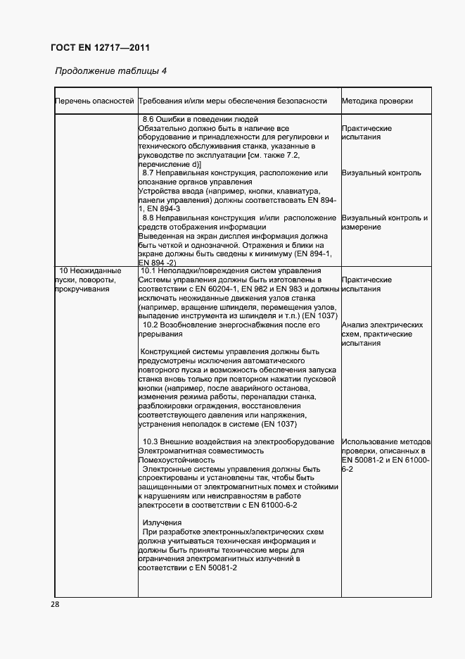 Страница 30 ГОСТ EN 12717-2011
