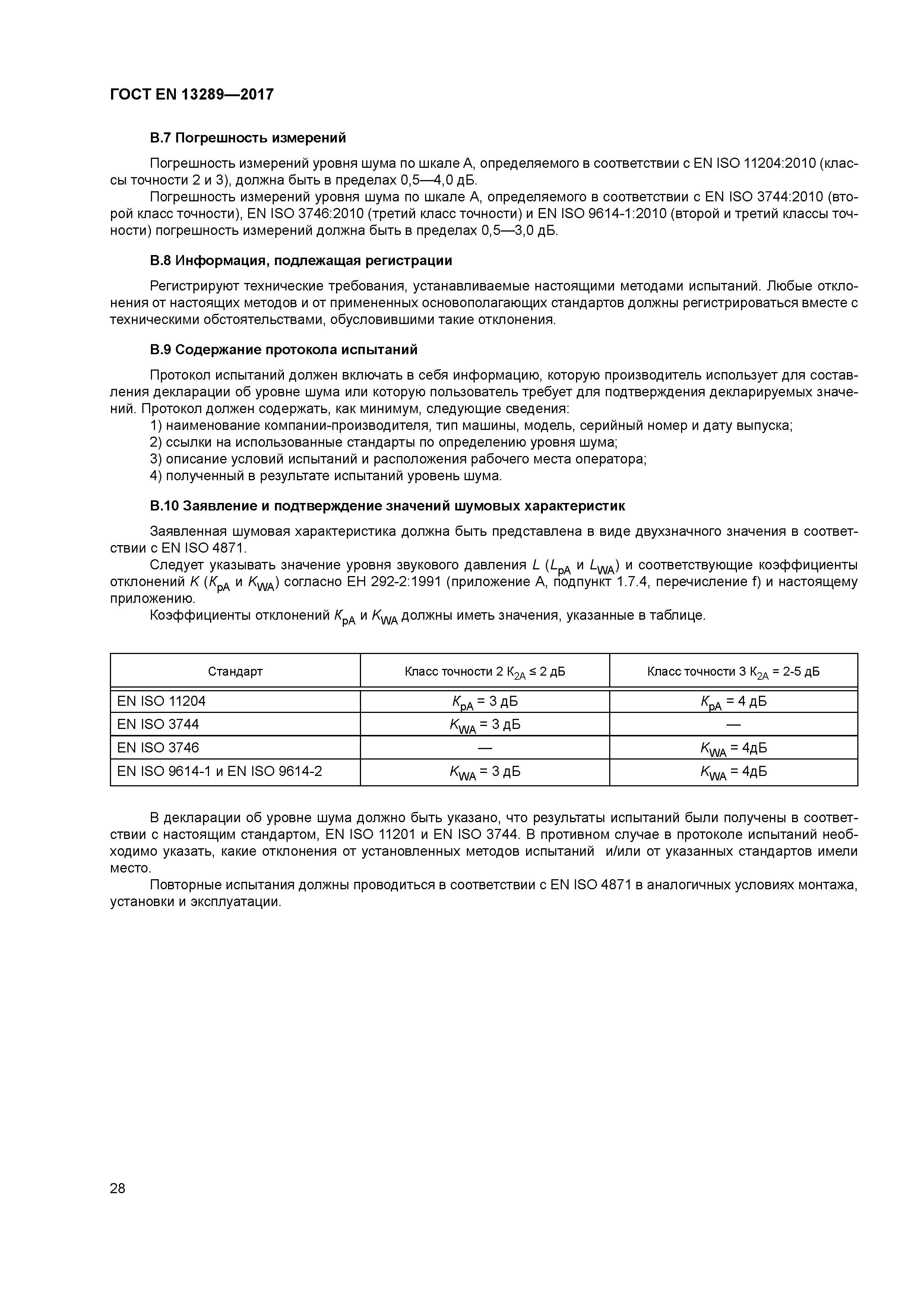 Страница 34 ГОСТ EN 13289-2017