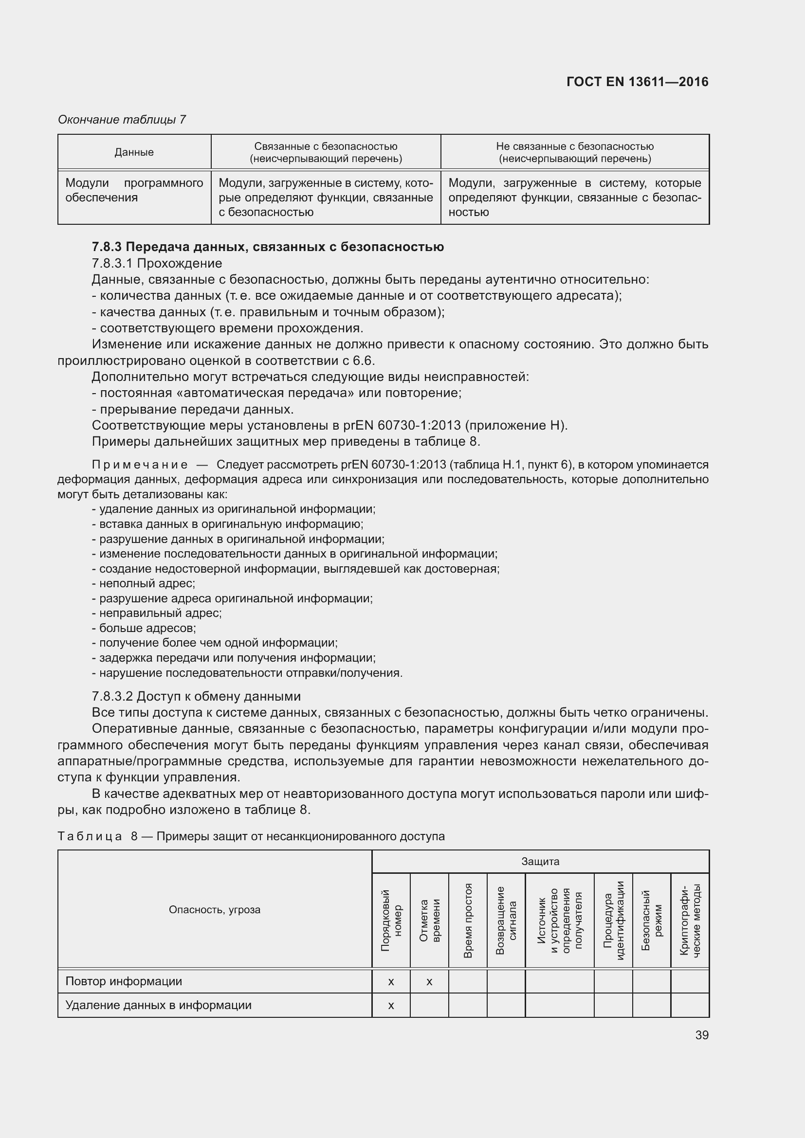 Страница 45 ГОСТ EN 13611-2016