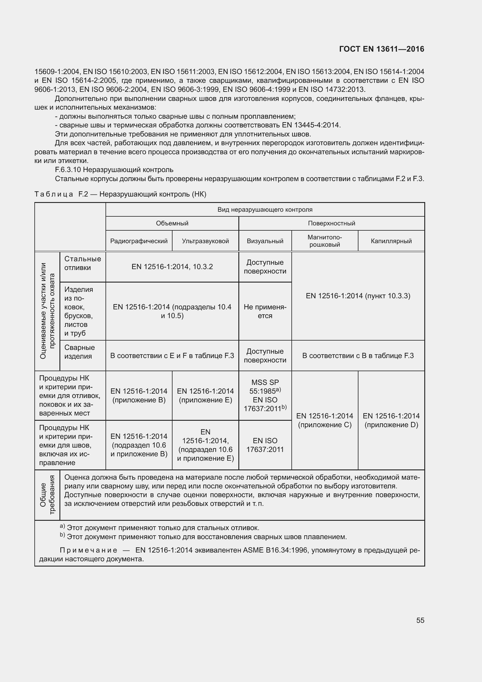 Страница 61 ГОСТ EN 13611-2016