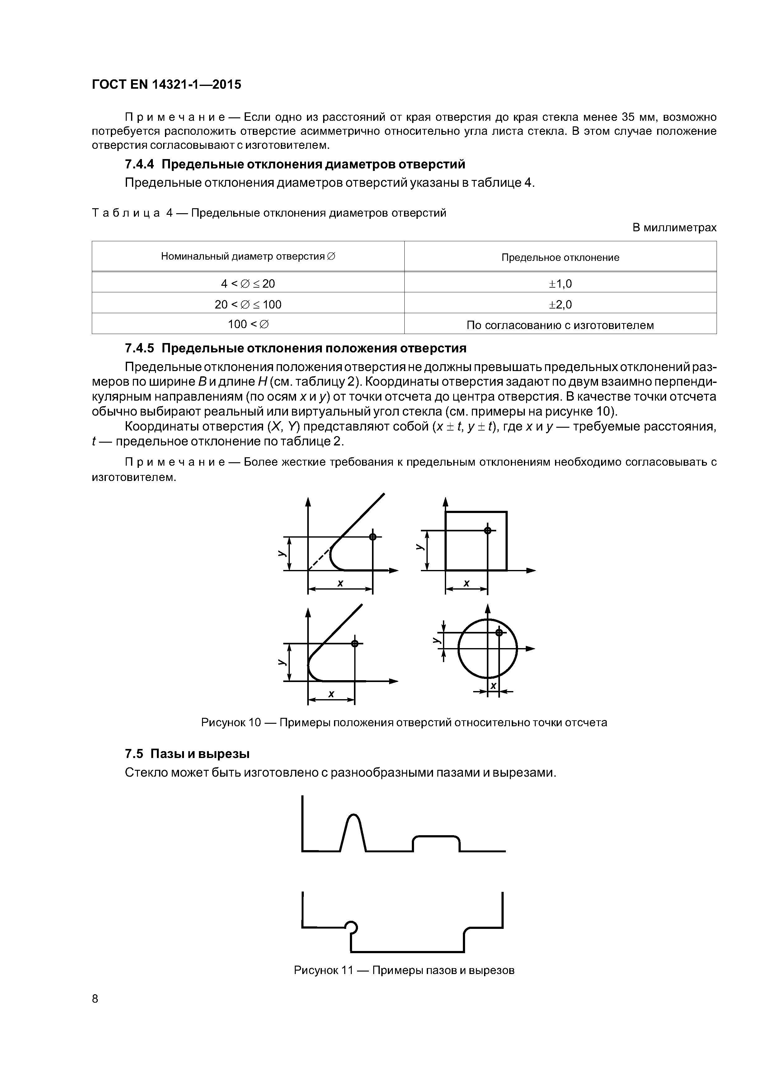 Страница 12 ГОСТ EN 14321-1-2015