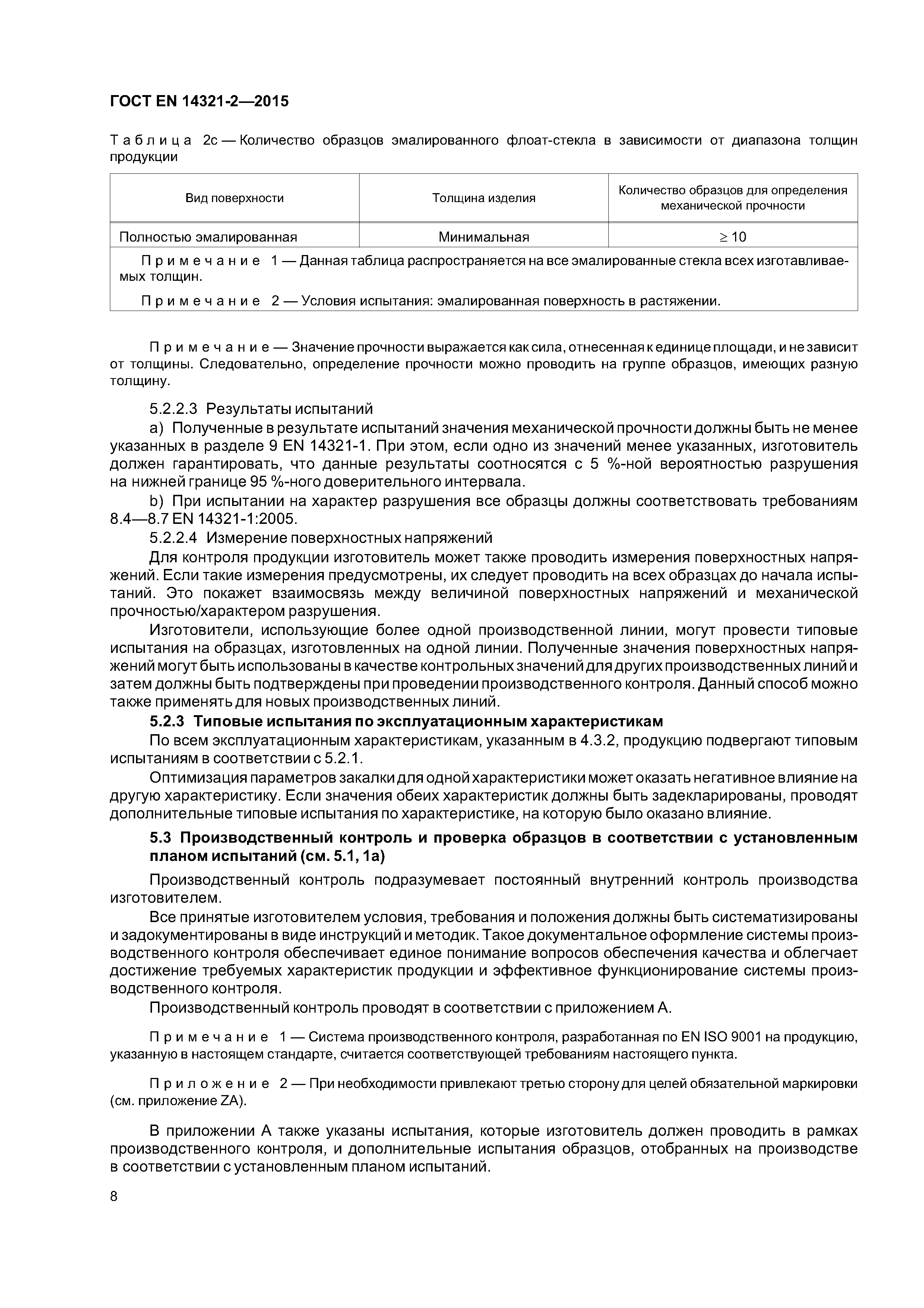 Страница 12 ГОСТ EN 14321-2-2015