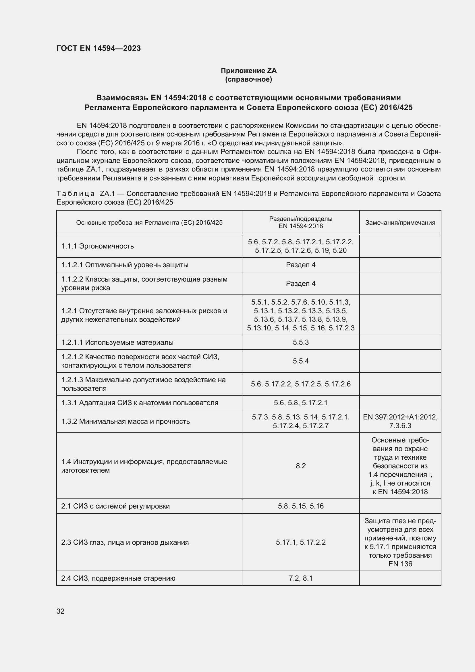 Страница 40 ГОСТ EN 14594-2023