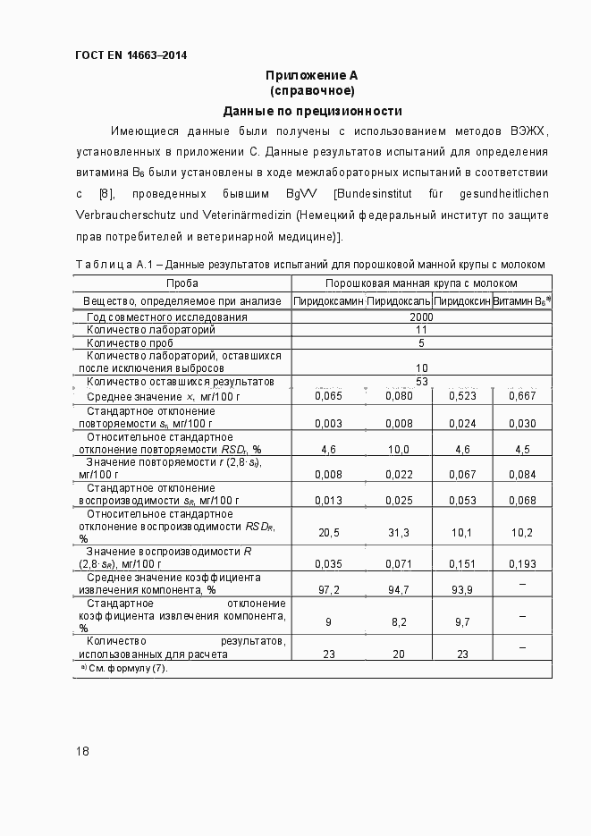 Страница 22 ГОСТ EN 14663-2014