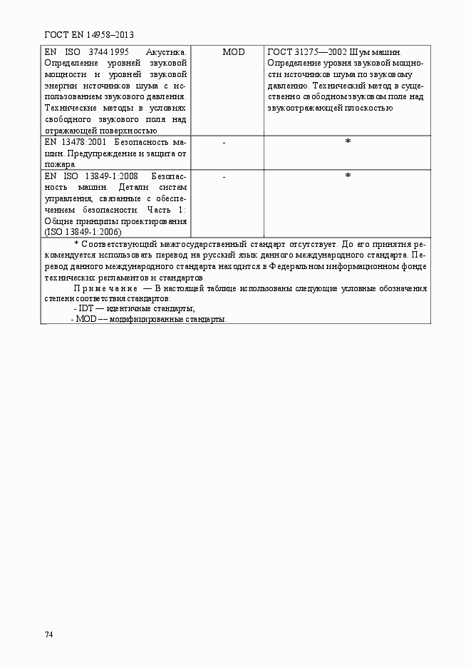 Страница 78 ГОСТ EN 14958-2013