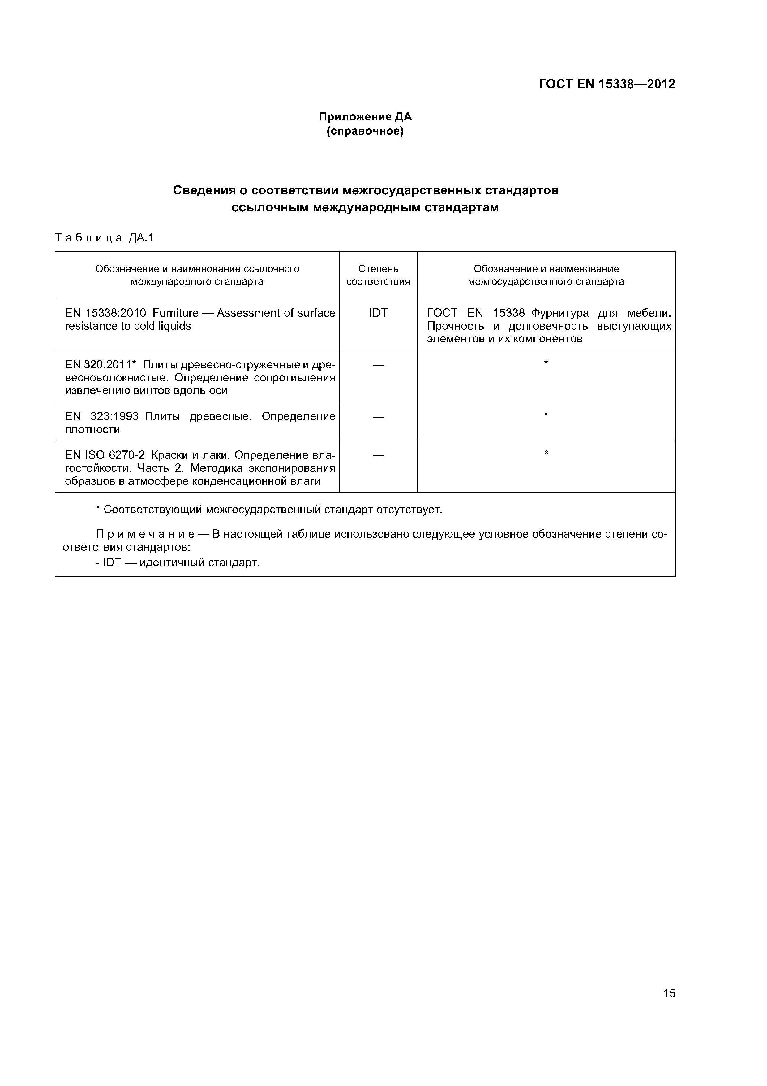 Страница 18 ГОСТ EN 15338-2012