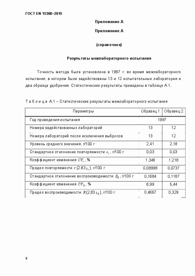 Страница 13 ГОСТ EN 15360-2015