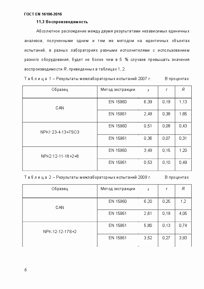 Страница 11 ГОСТ EN 16196-2016