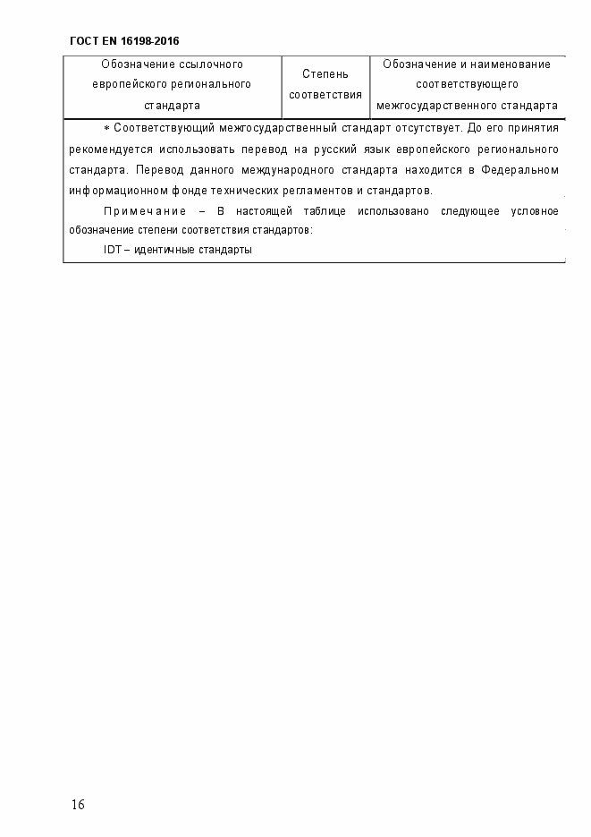 Страница 21 ГОСТ EN 16198-2016