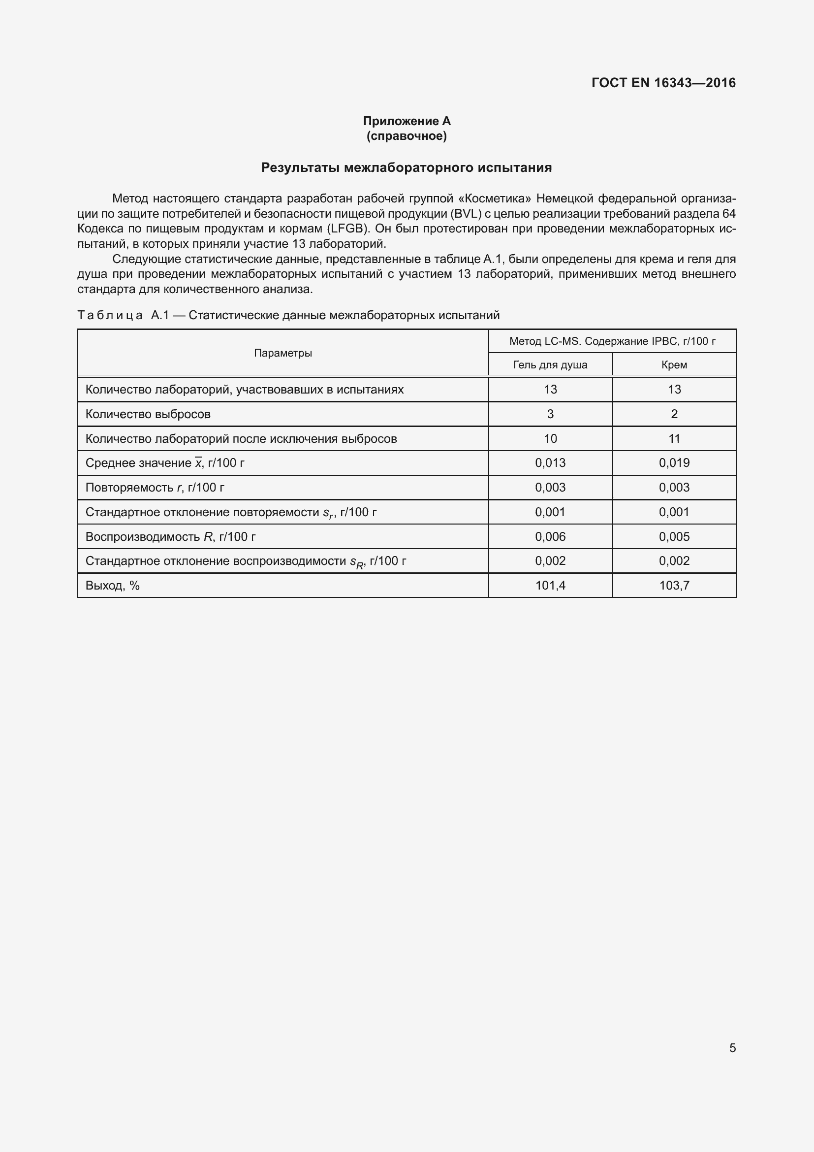 Страница 9 ГОСТ EN 16343-2016