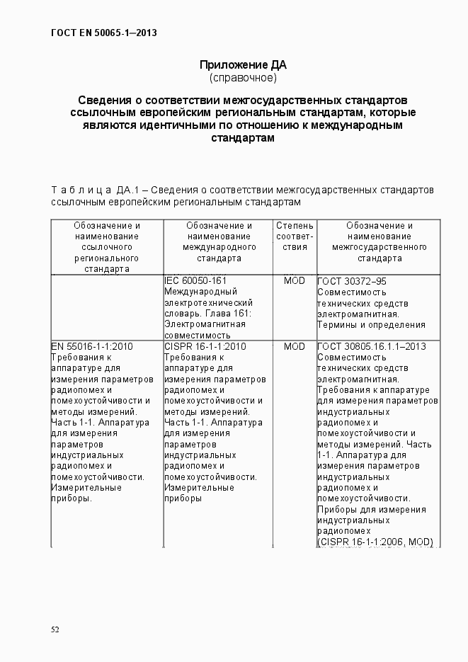 Страница 57 ГОСТ EN 50065-1-2013