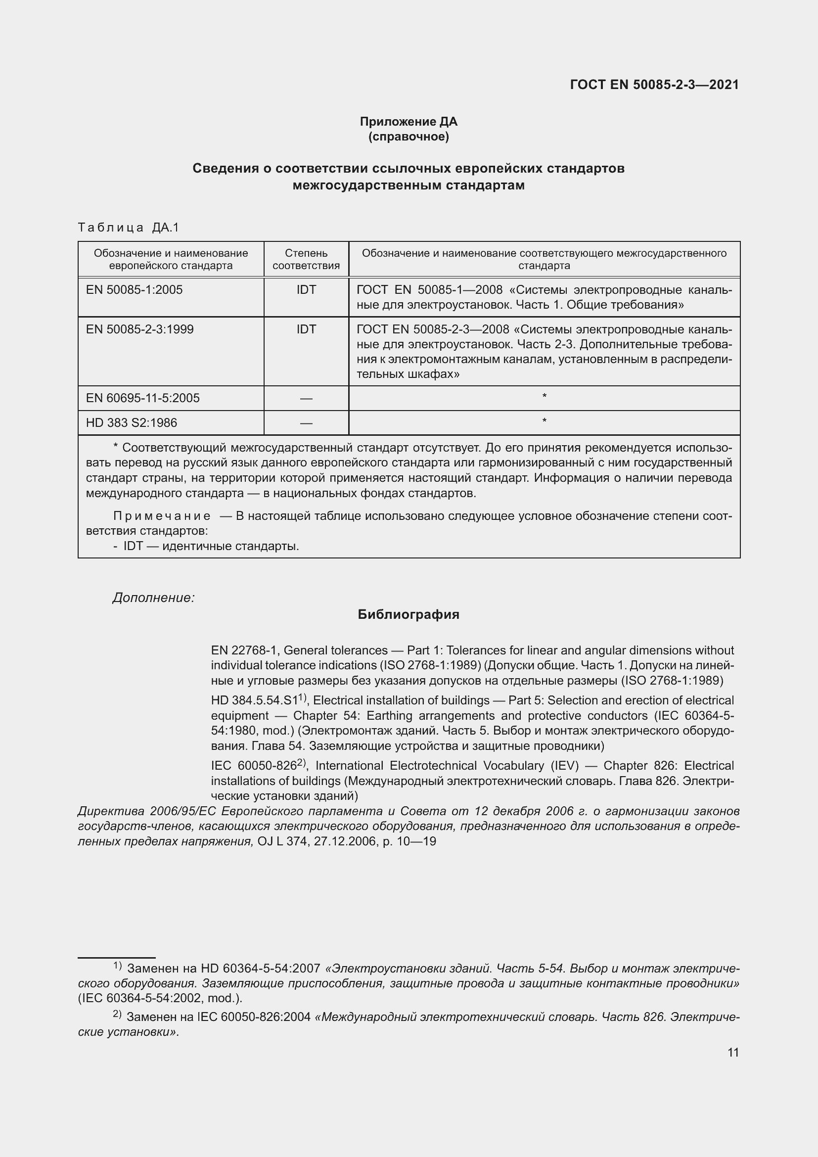 Страница 15 ГОСТ EN 50085-2-3-2021