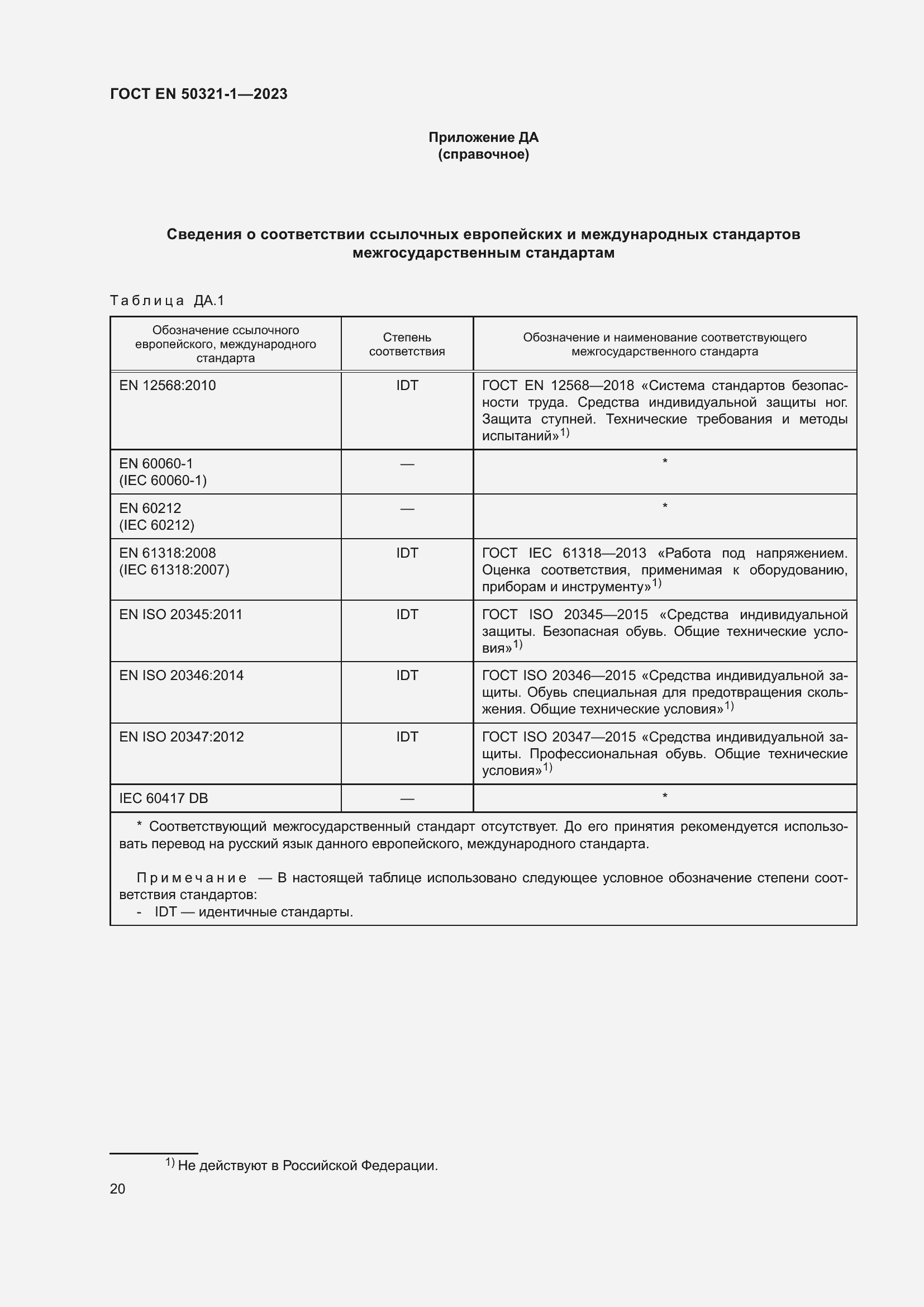 Страница 26 ГОСТ EN 50321-1-2023